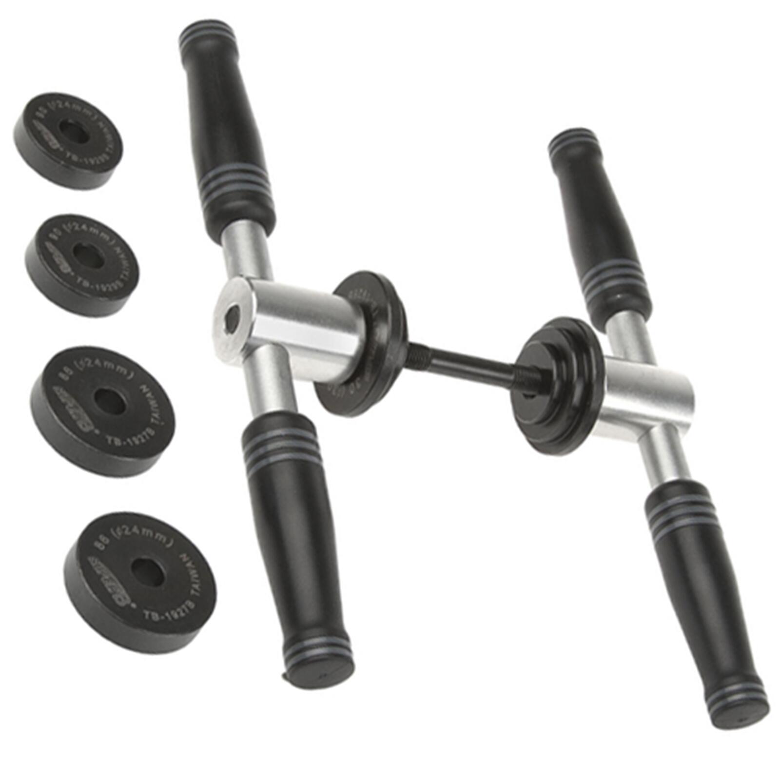 Zestaw montażowy Pressfit SUPER B Premium z adapterami BB30, BB86, BB90