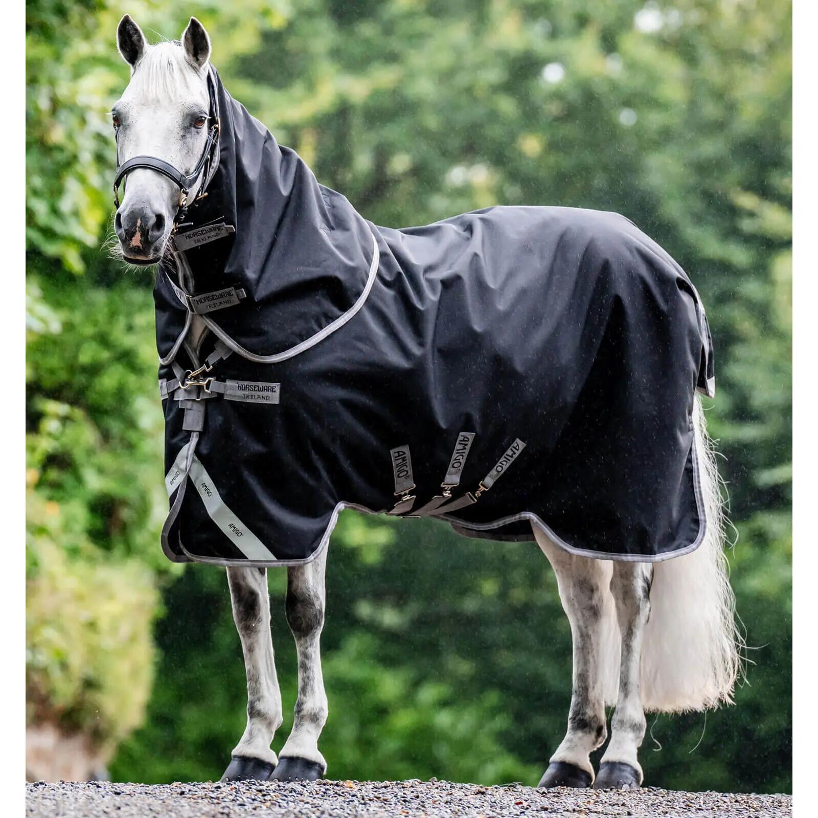 Derka zewnętrzna dla koni z osłoną szyi Horseware Amigo 1200D Plus Turnout 50g +