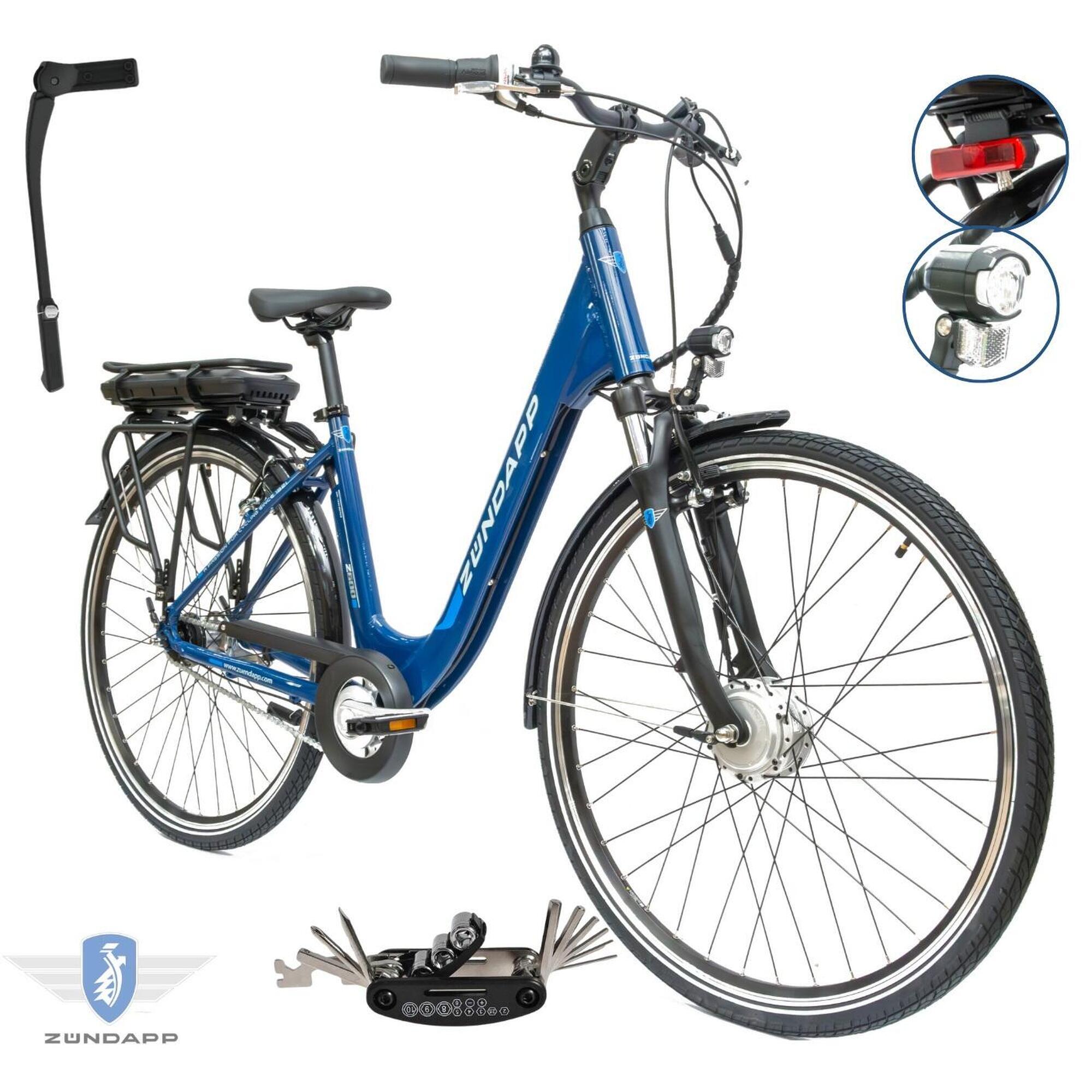 Rower Elektryczny Damski Miejski 28 SHIMANO Nexus Aluminium Amortyzacja