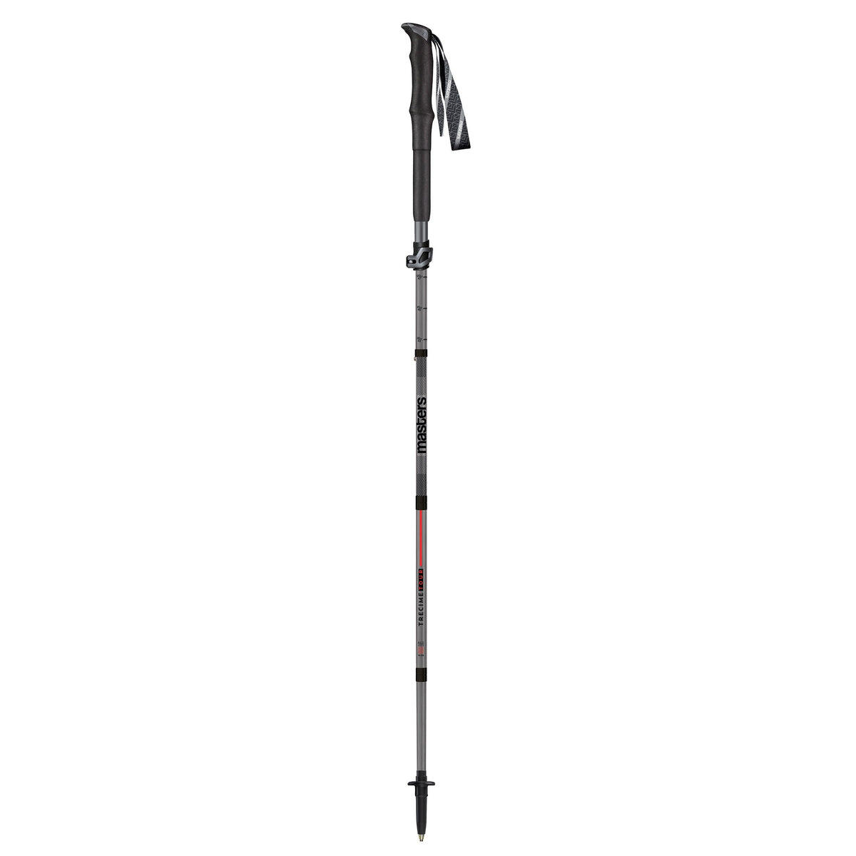Kije trekingowe Masters TREKKING POLE TRECIME TOUR ALUMINUM/RED uniwersalny