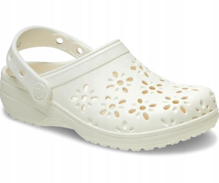 Chodaki Dla Dzieci Crocs Classic Floral Cut Out Clog