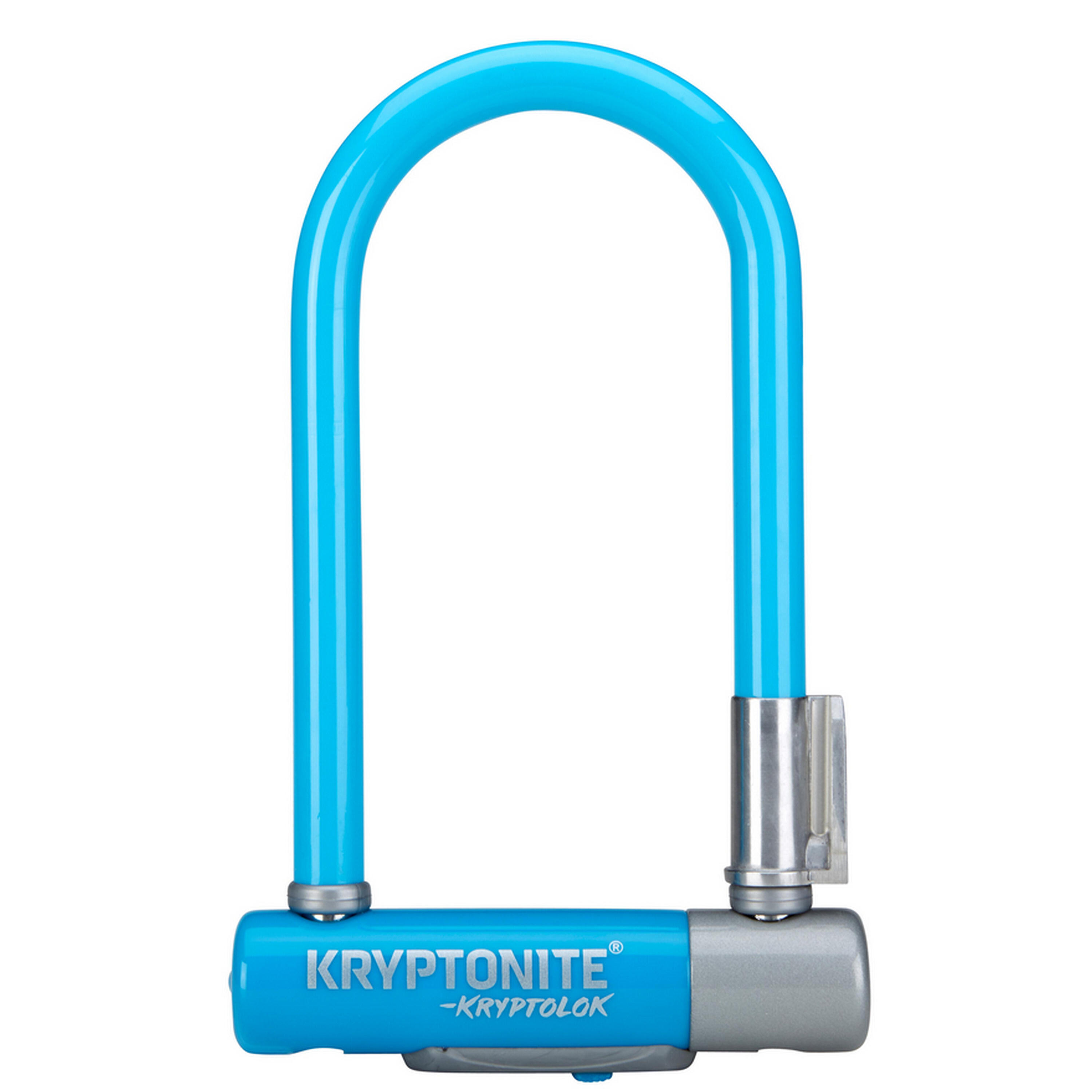 Zamek pałąkowy „Kryptolok Mini-7”, niebieski