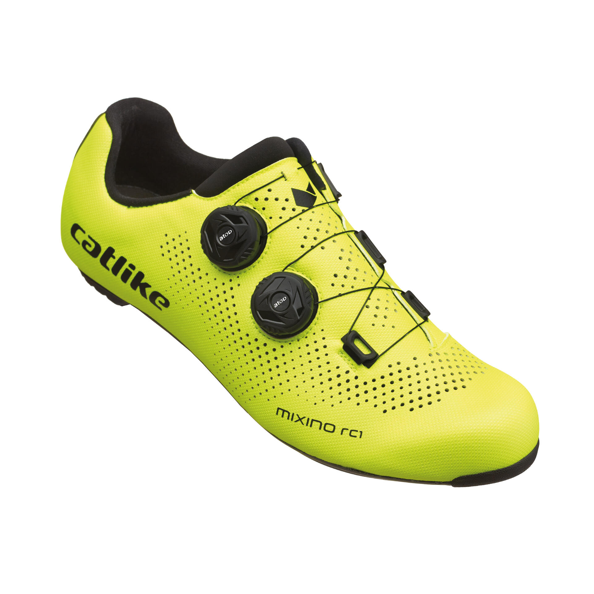 Catlike Mixino RC1 Buty Kolarskie Szosowe Unisex Fluo Zielone Matowe 42