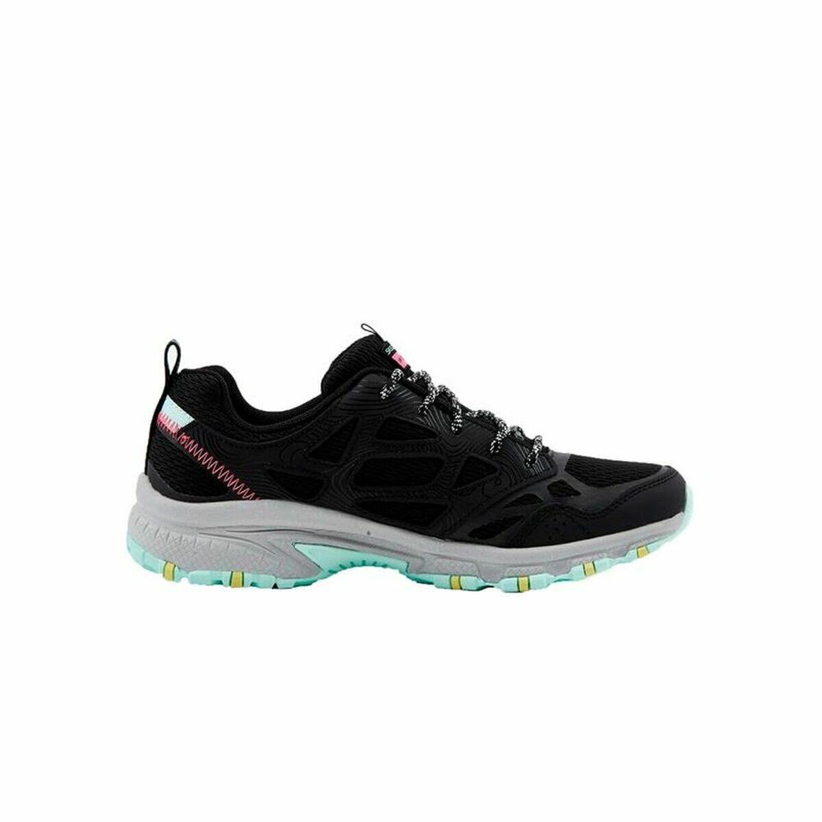 Obuwie Sportowe Damskie Skechers Overlace Lace-Up W Czarny
