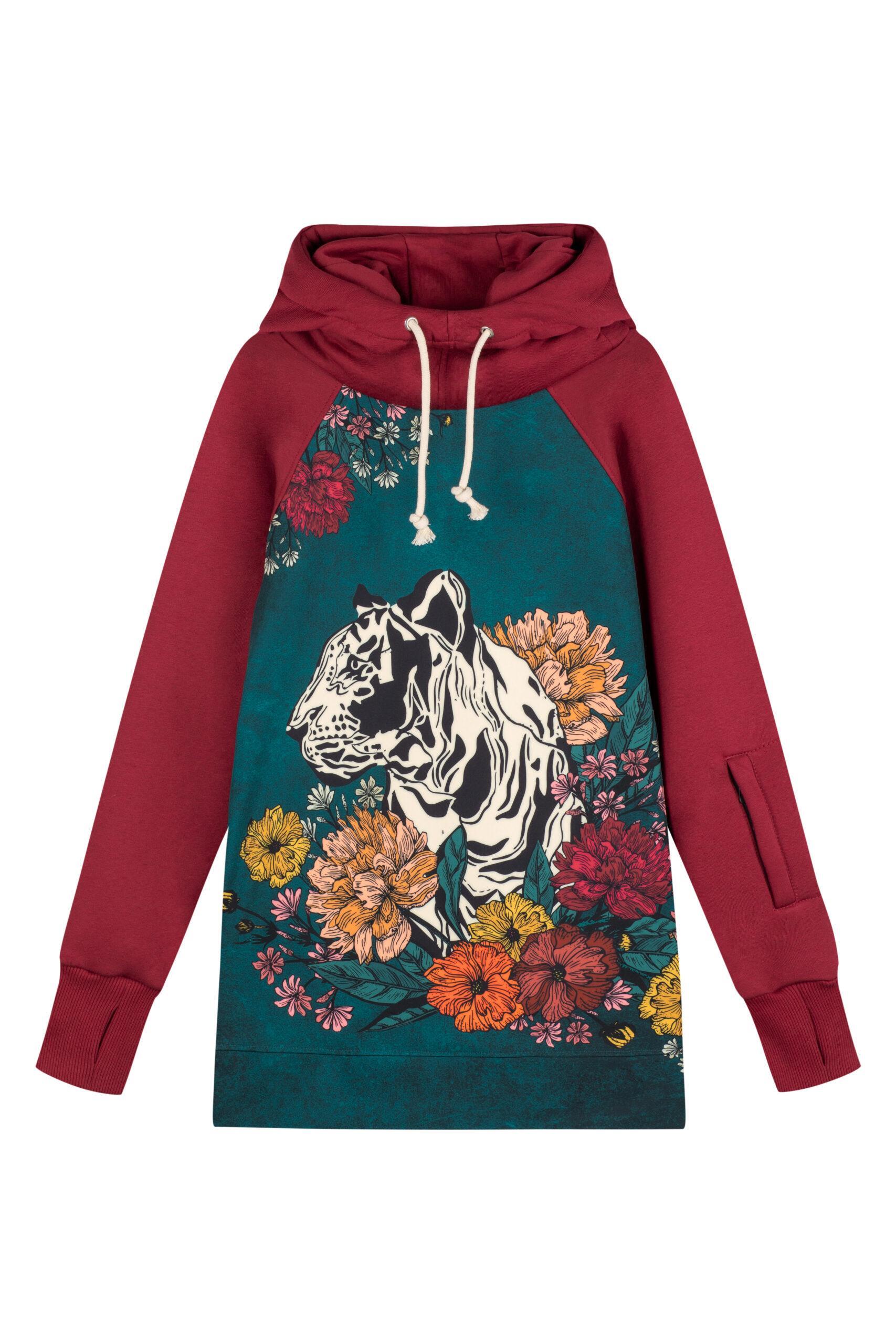 Bluza outdoorowa z kapturem damska DEEP TRIP Alex softshell