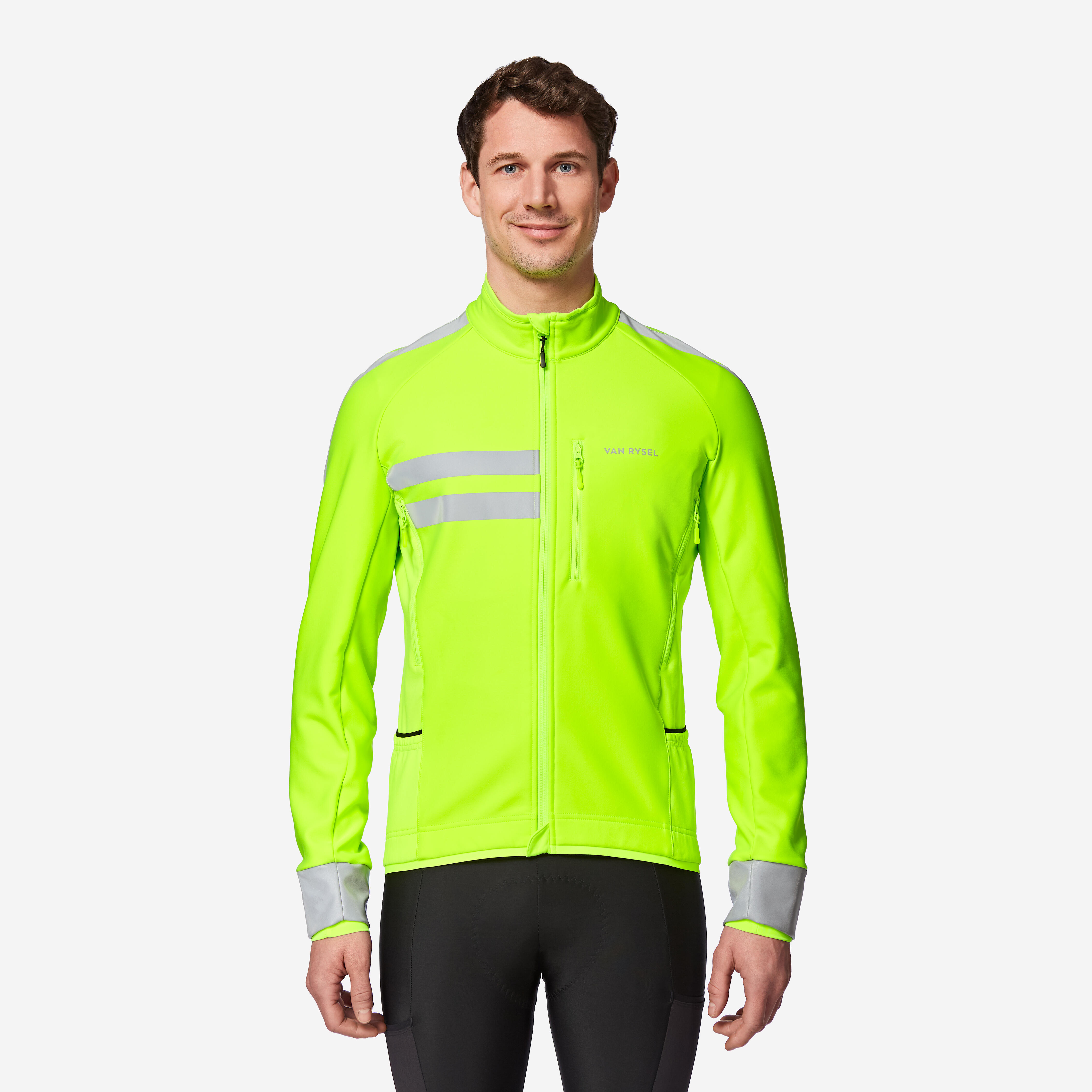 Kurtka zimowa na rower szosowy Van Rysel EDR Endurance EN17353