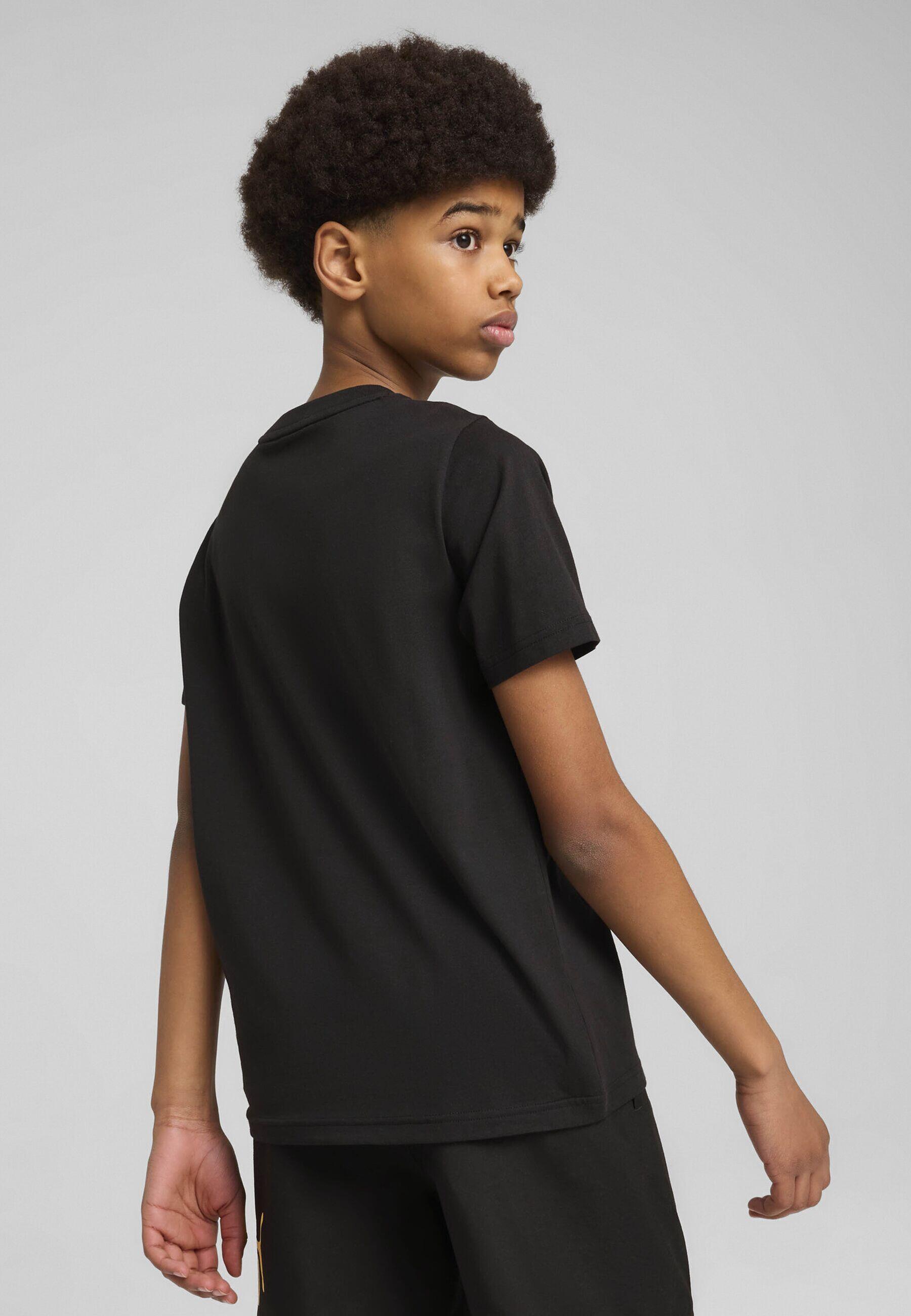 Młodzieżowa koszulka Essentials Logo Lab Summer PUMA Black