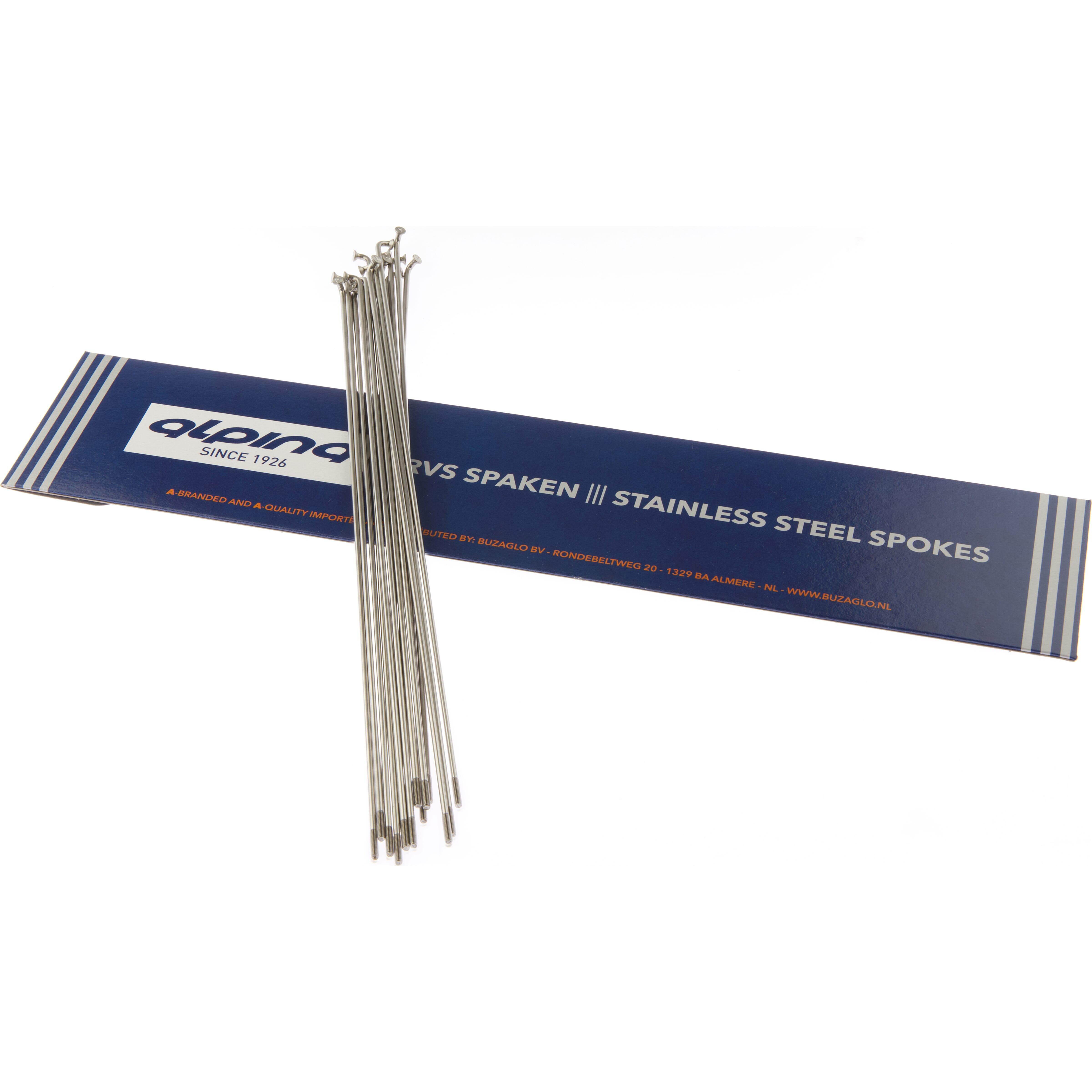Nyple Alpina stal nierdzewna 276 mm 18 szt