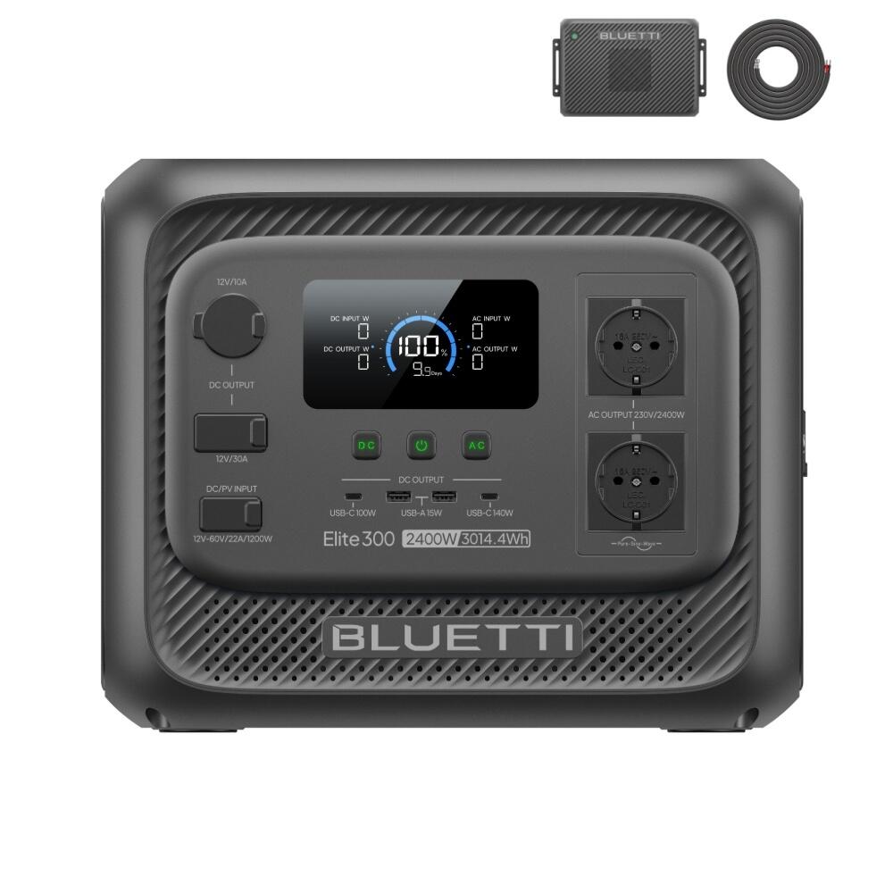 Elite 300+ Charger2 przenośna stacja energii 3014Wh kampera,zasilania awaryjnego