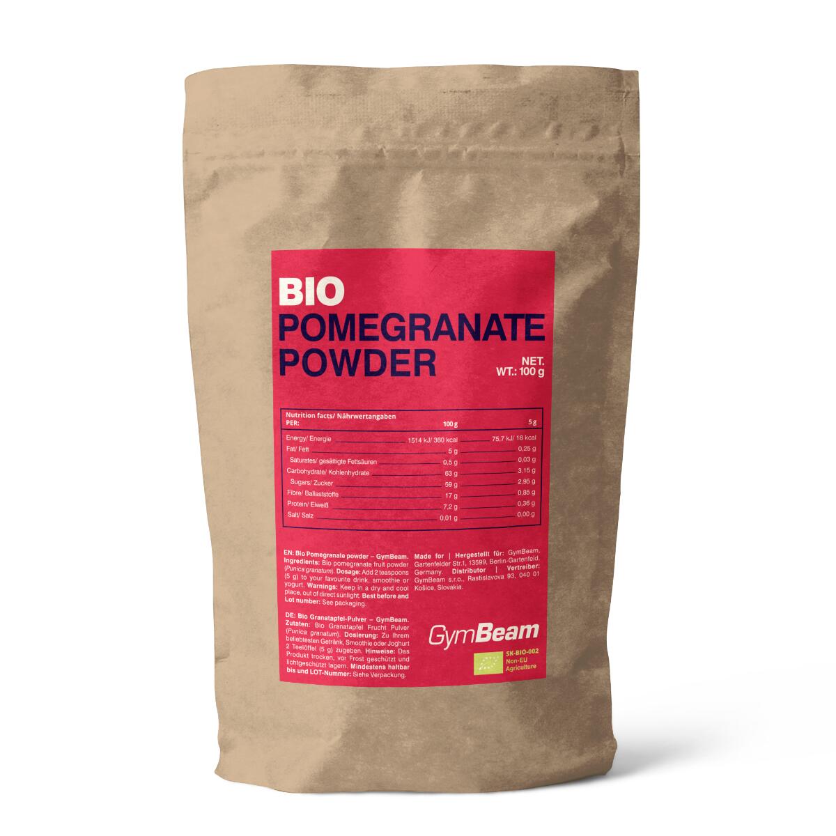 Granat w proszku BIO 100 g