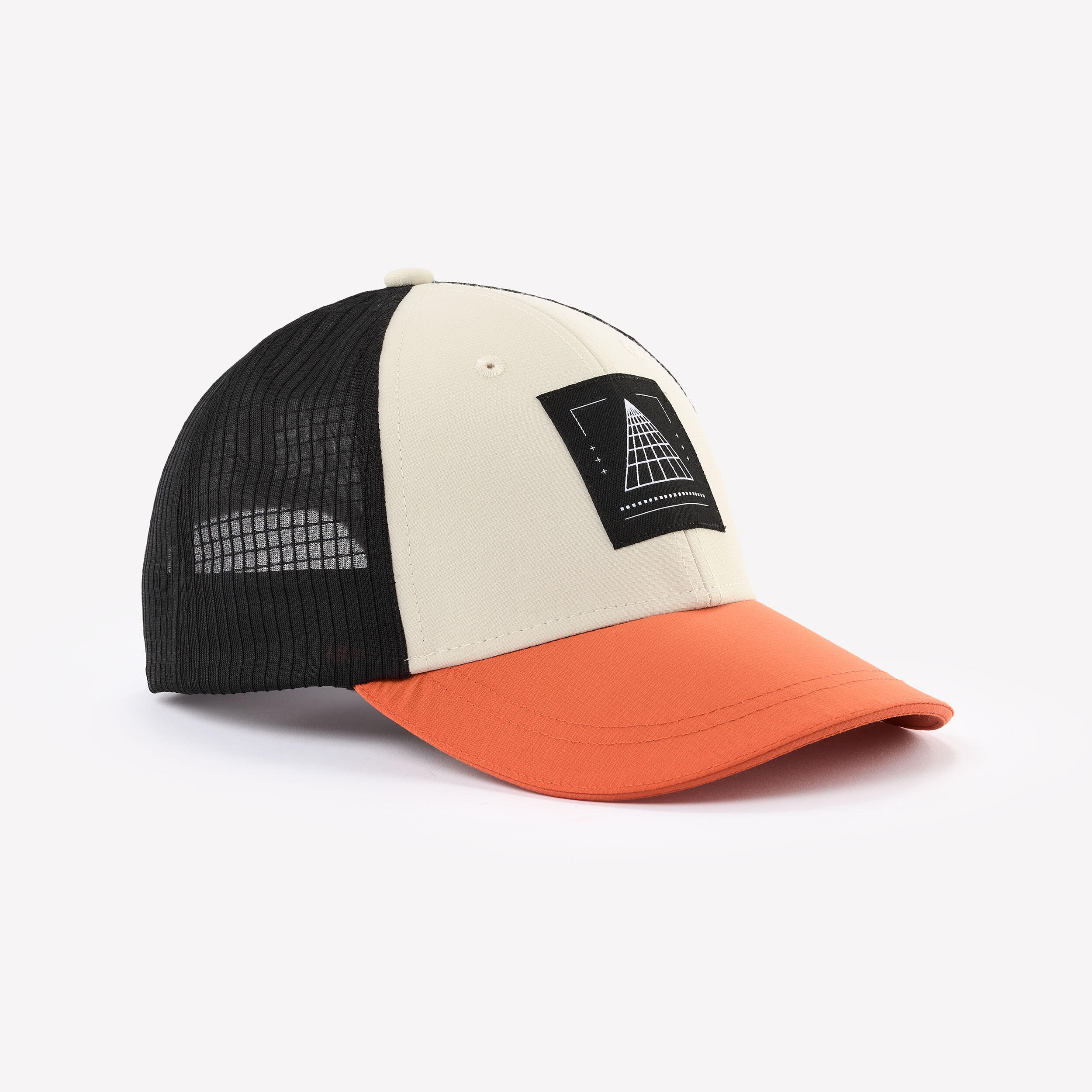 Czapka turystyczna z daszkiem dla dzieci Quechua MH100 Trucker
