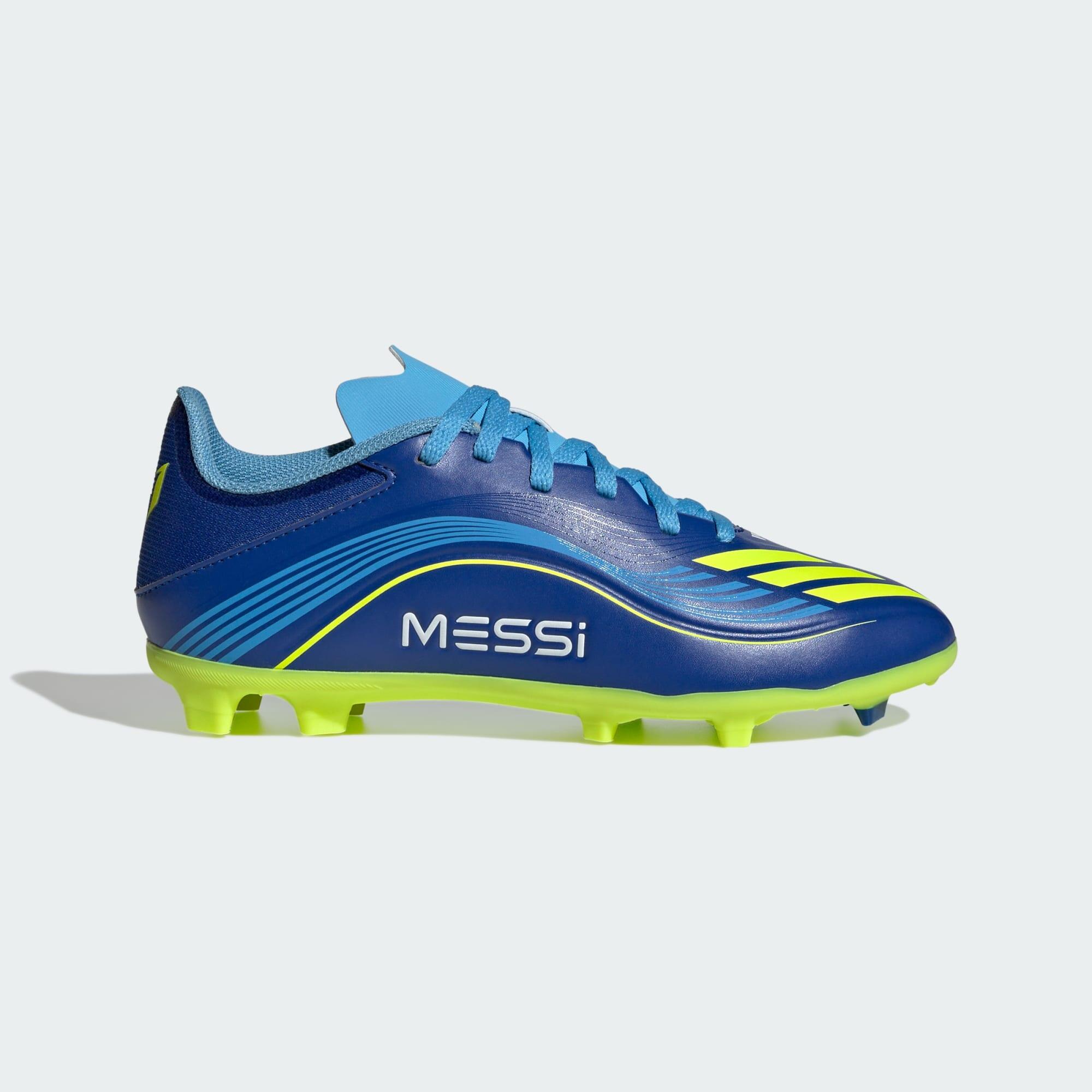 Dziecięce buty piłkarskie F50 Messi League Firm/Multi-Ground