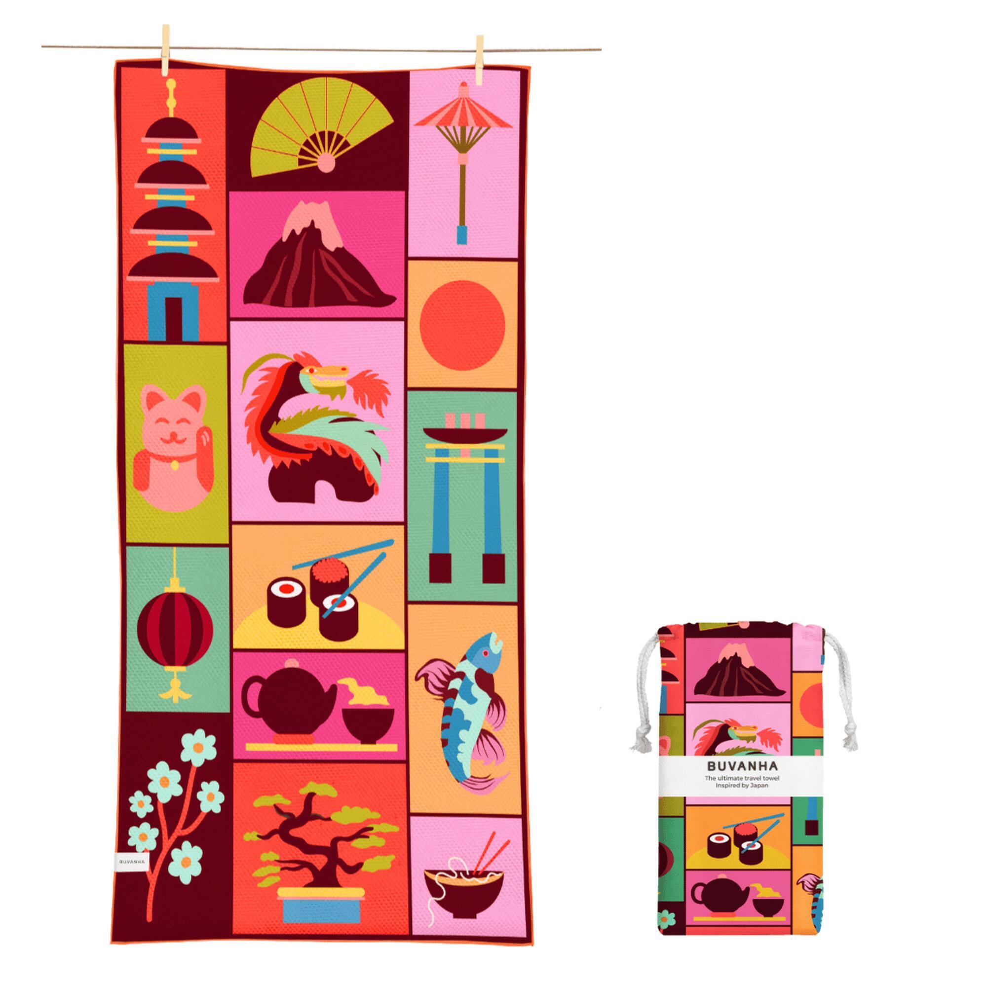 Ręcznik podróżny Japan - 200 x 90 cm