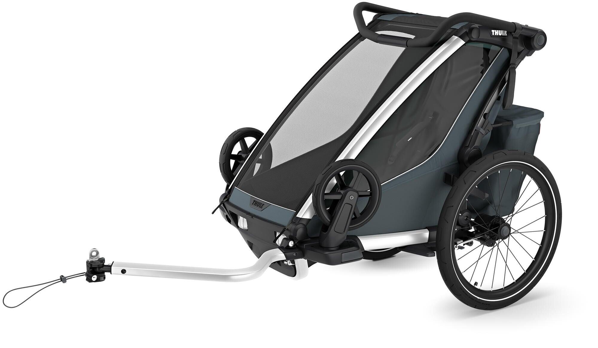 THULE Chariot Cross 2 Single – przyczepka rowerowa i jogger 1-osobowa