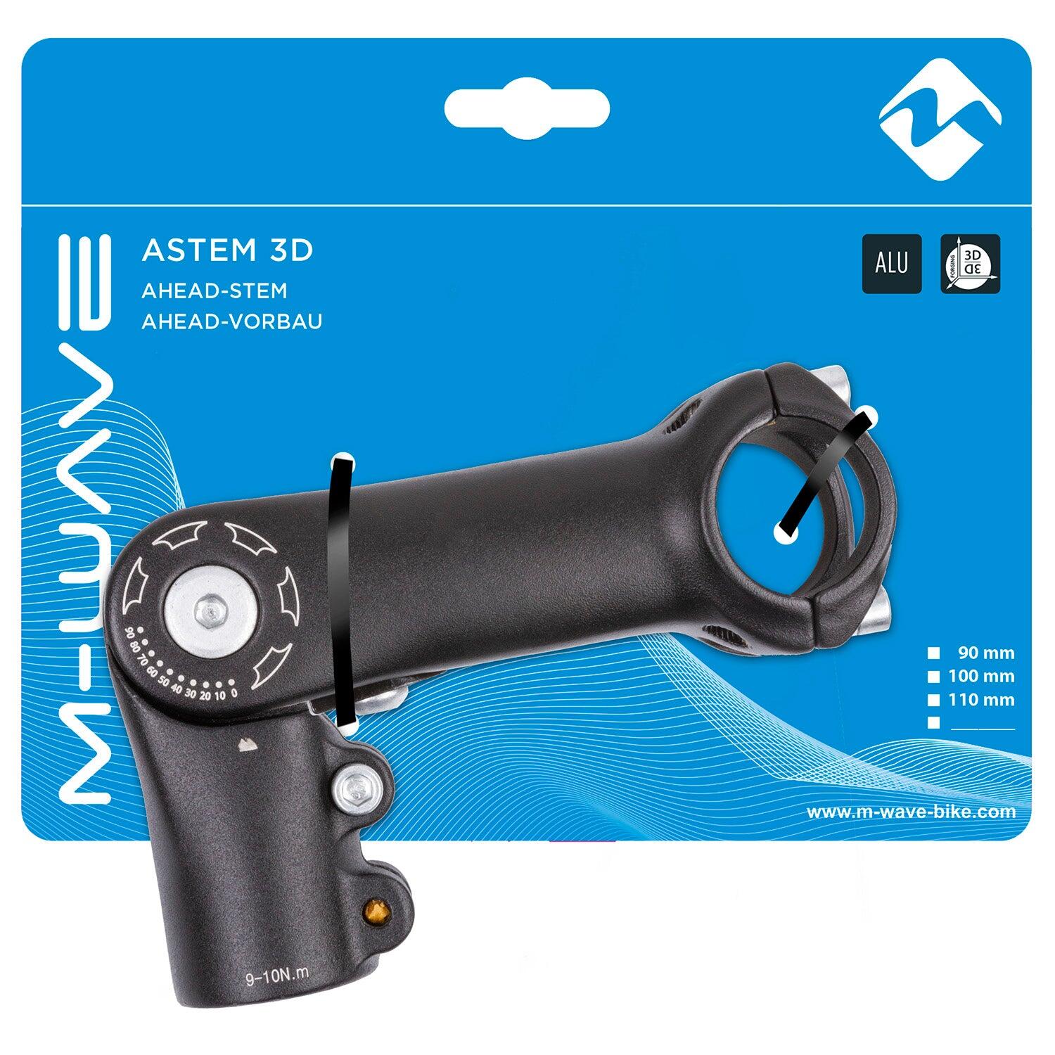 M-Wave mostek regulowany ST-C2.1 110 mm Ahead 1 1/8 31,8 mm - czarny
