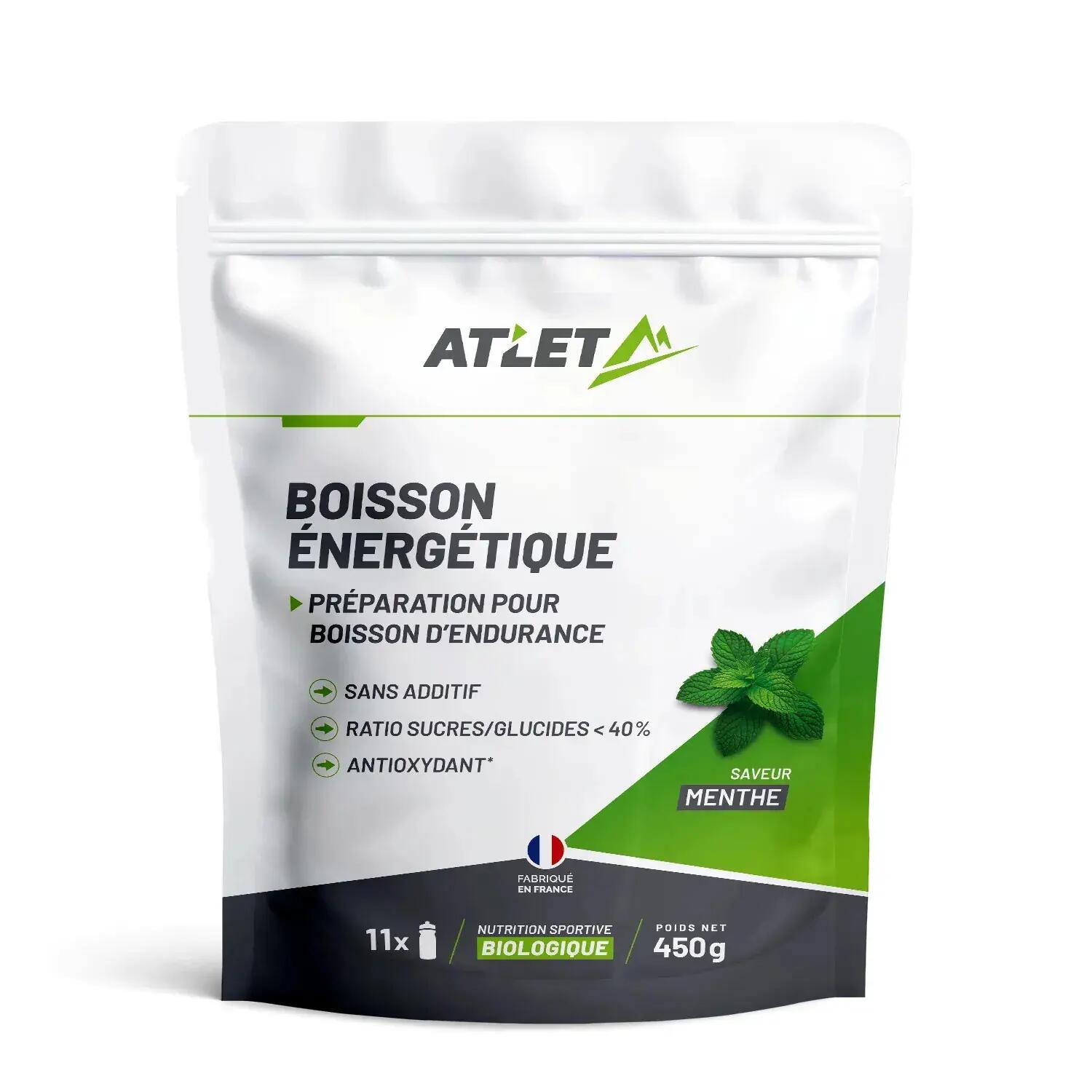 Organiczny napój energetyczny Mięta ATLET Nutrition