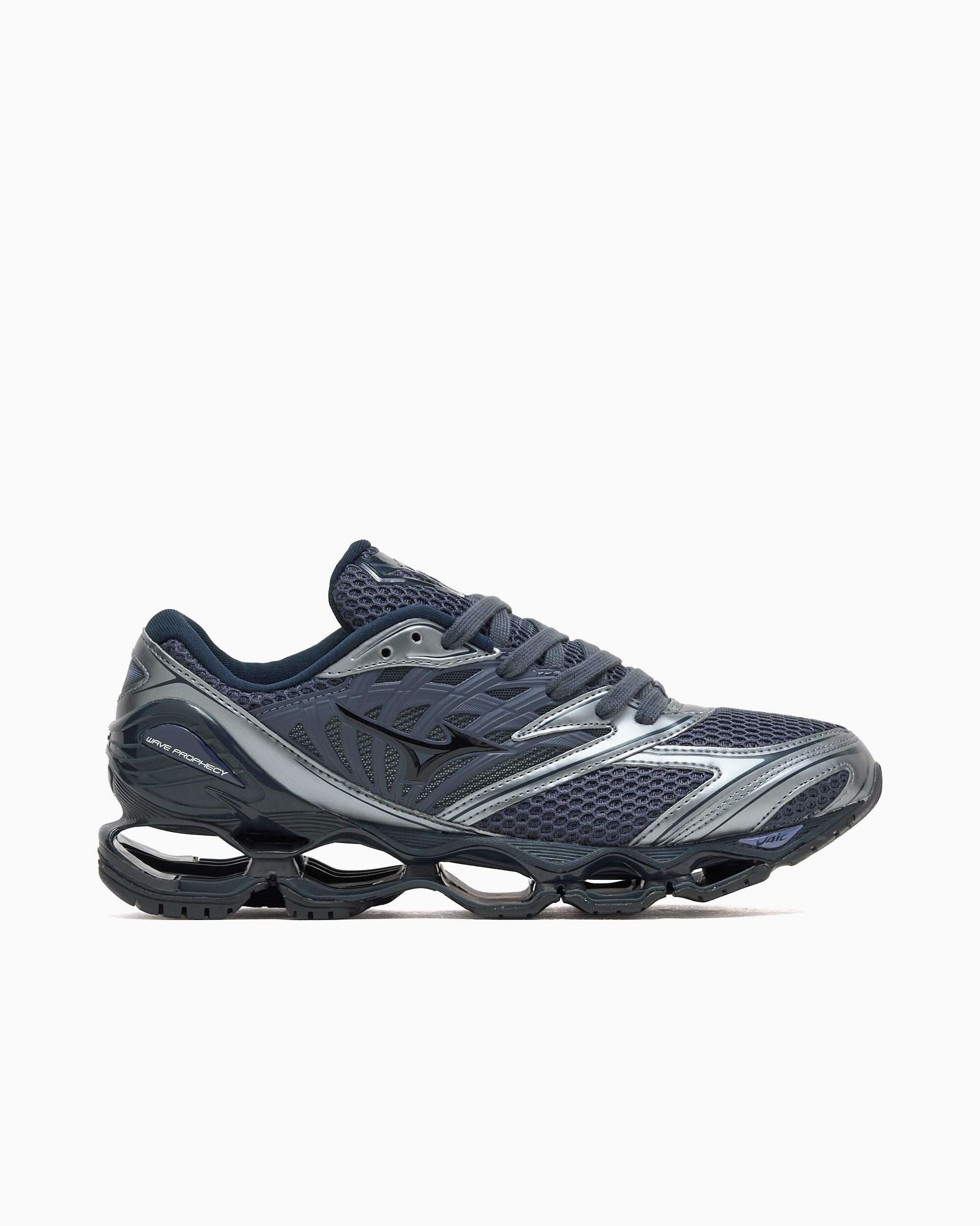 Buty męskie Mizuno Wave Prophecy LS odyssey gray/black/metallic gray