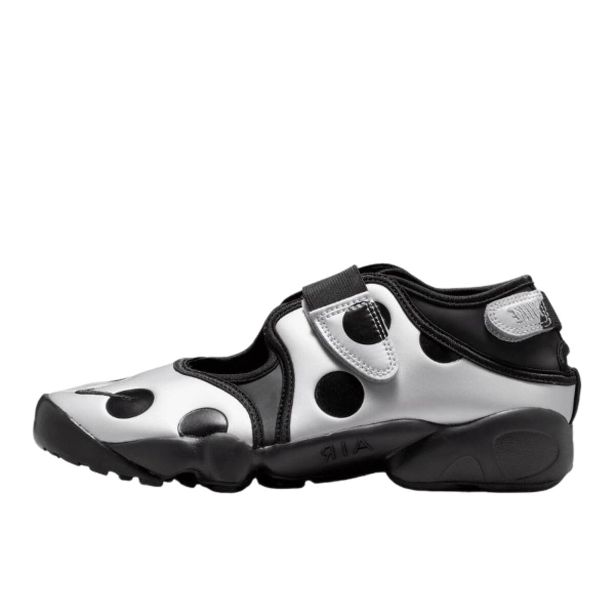 Nike Air Rift Polka Dots Black Metallic Silver