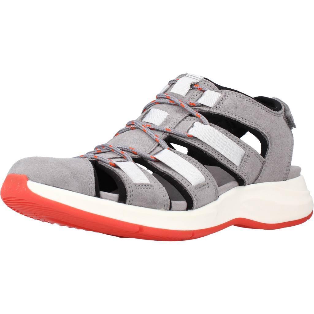 Sandały CLARKS SOLAN SAIL COMBI Szary