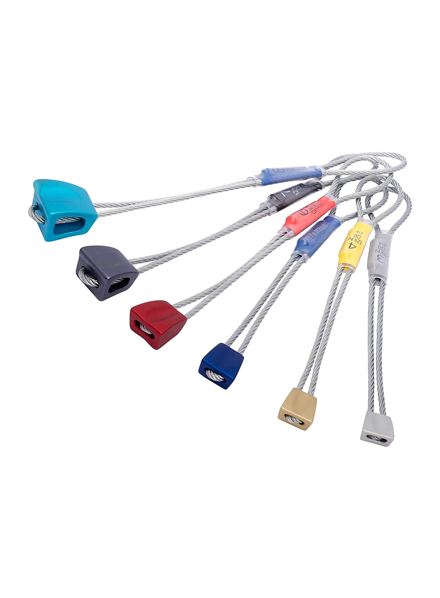 Kości wspinaczkowe DMM Wallnut Set 3-8