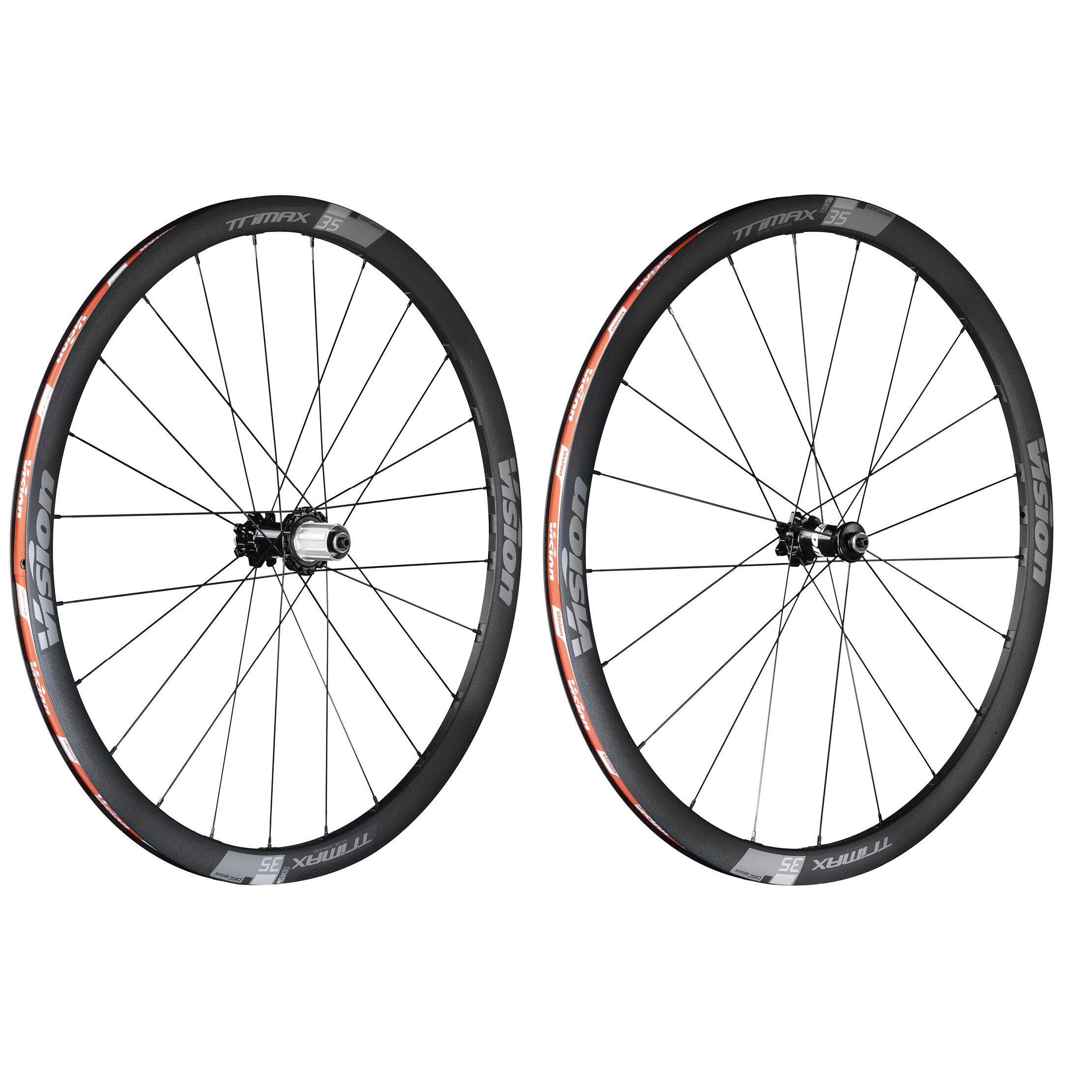 Koła tarczowe z oponami Vision Trimax 35s tl 6H
