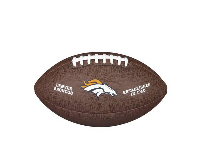 Ballon Football Américain NFL Denver Broncos Wilson Licenced