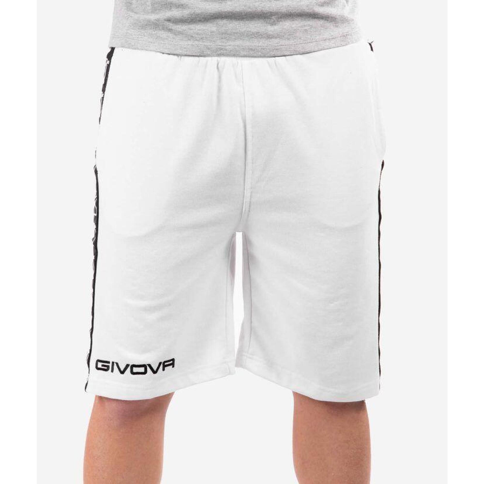 Givova Bermuda Terry Band Białe S
