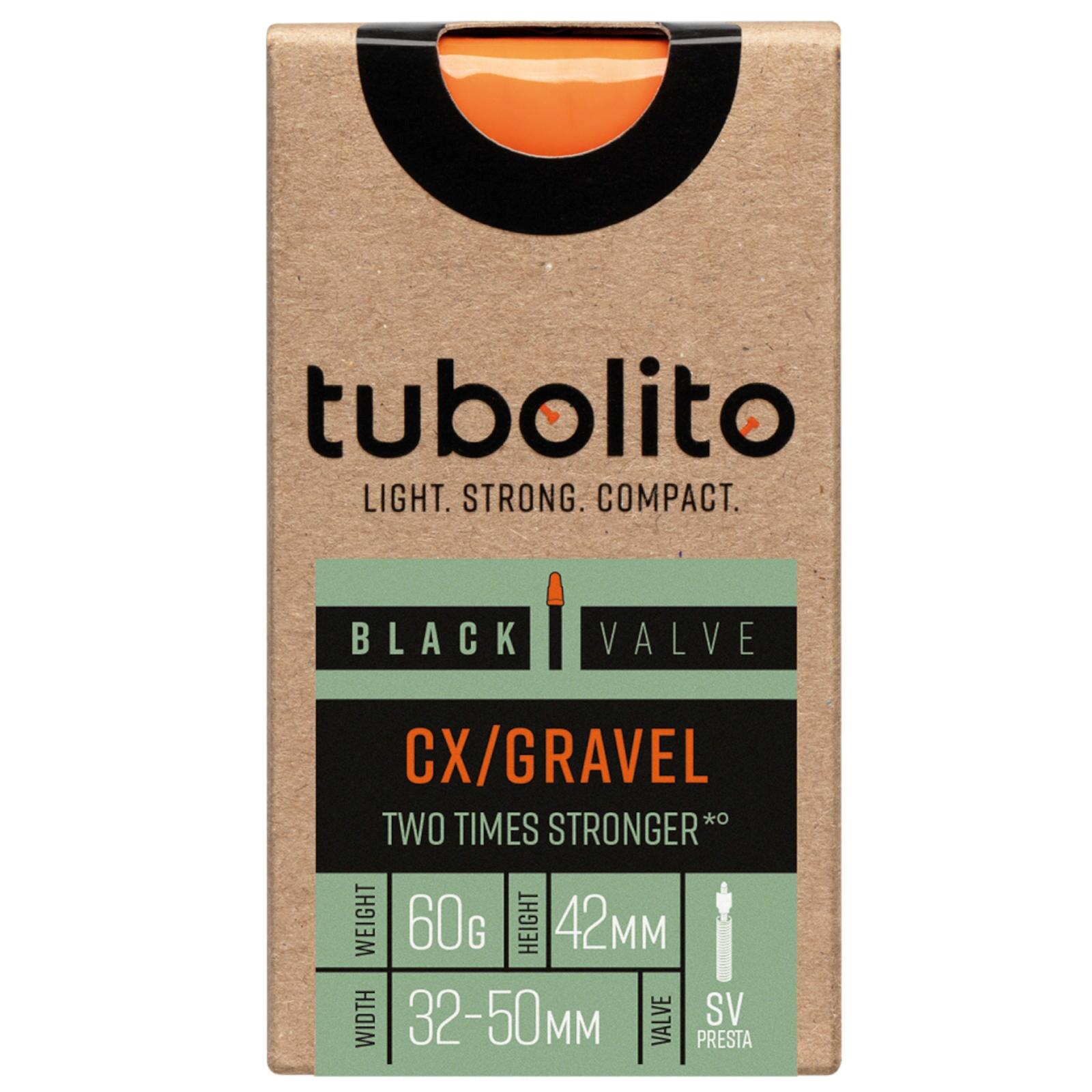 Dętka - Tubo-CX/Gravel-All-SV42 - Czarny - Tubolito