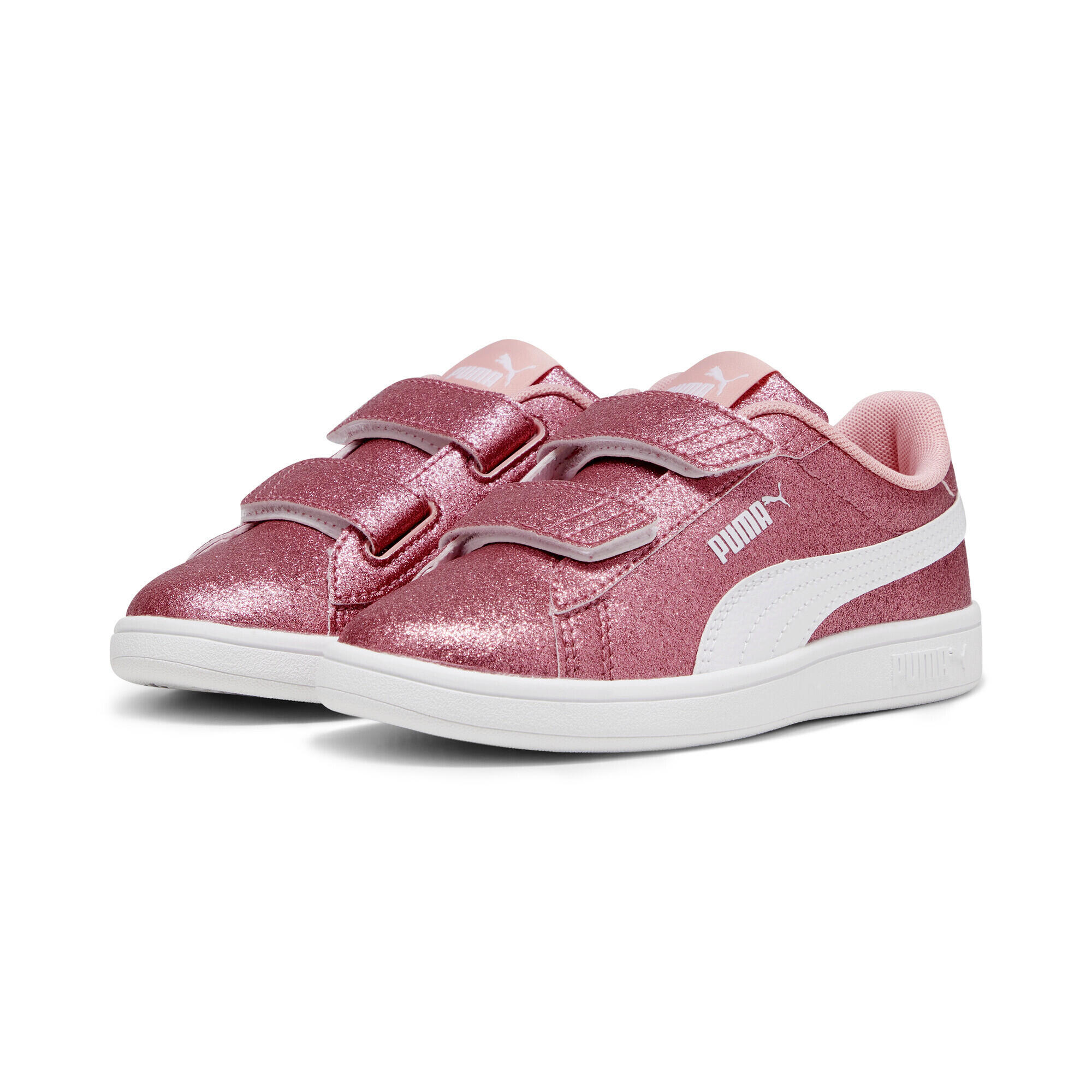 Dziecięce sneakersy Smash 3.0 Glitz Glam PUMA