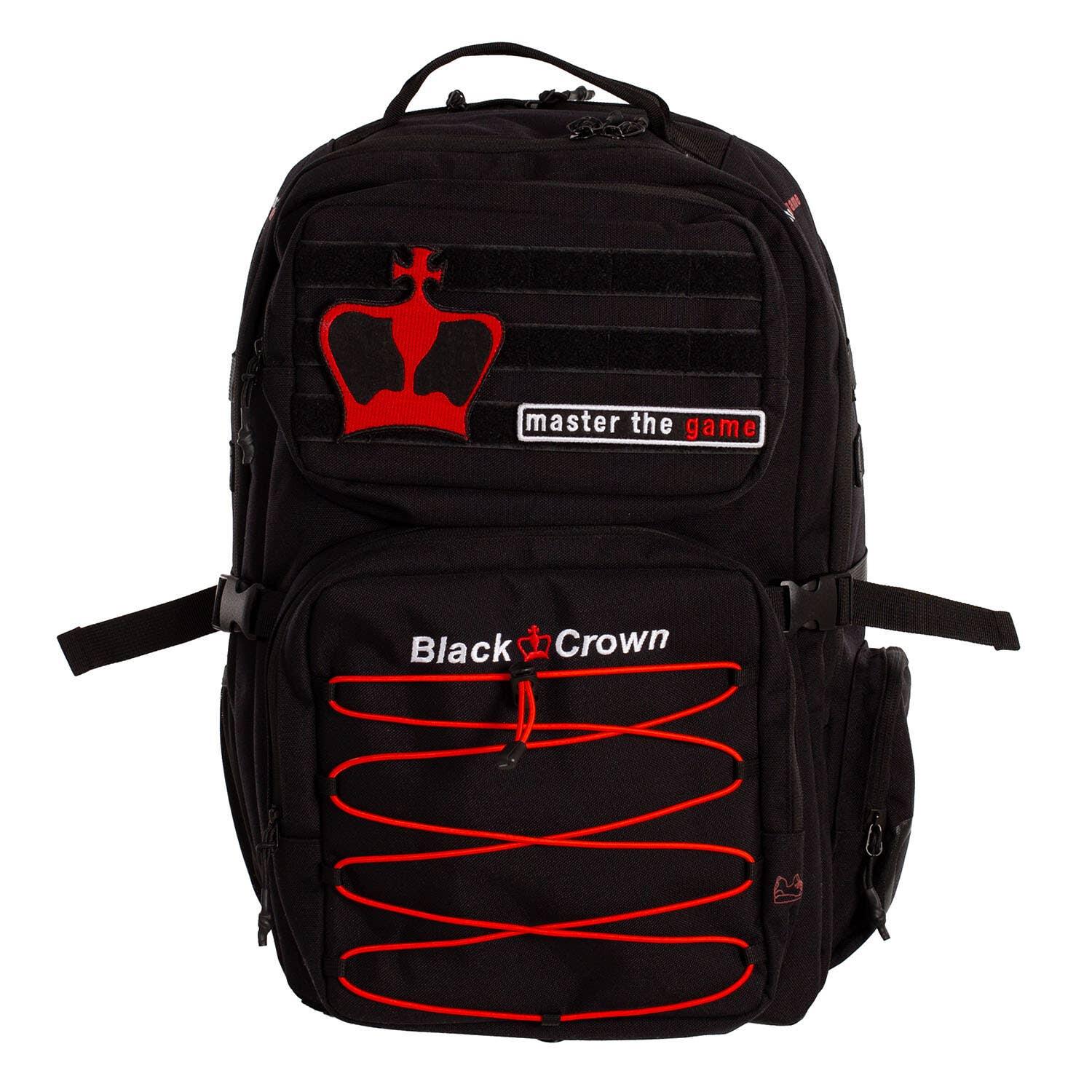 Wielokolorowy plecak Spartan Crown w kolorze czarnym