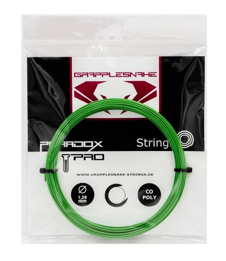 Naciąg tenisowy Grapplesnake Paradox Pro 1,26 zielony