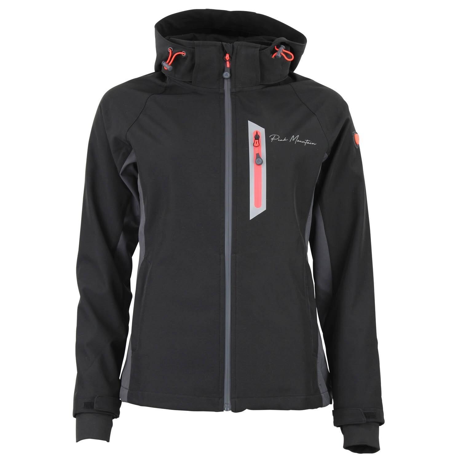 Kurtka zapinana na zamek z siateczki damska Peak Mountain Softshell
