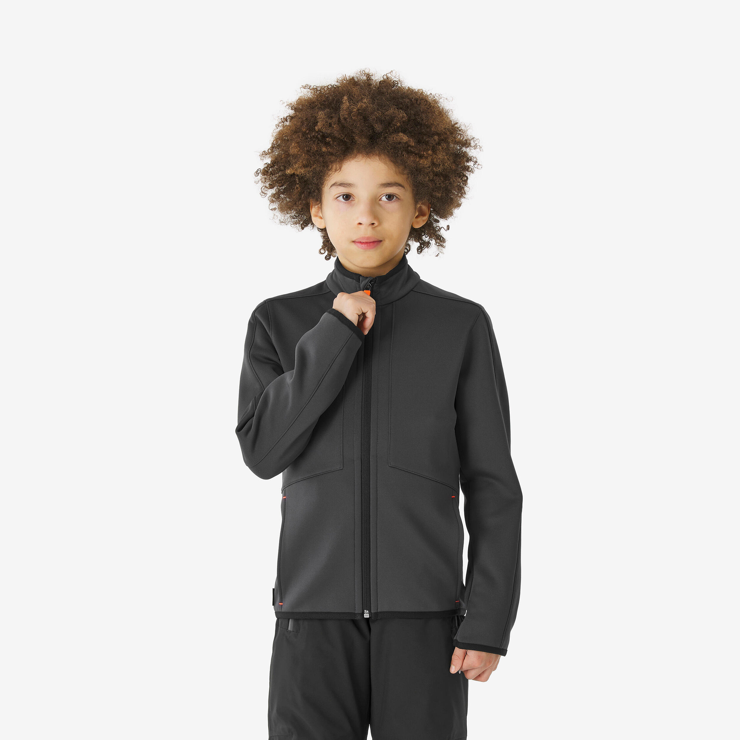Bluza narciarska dla dzieci Quechua Mid 500 zip