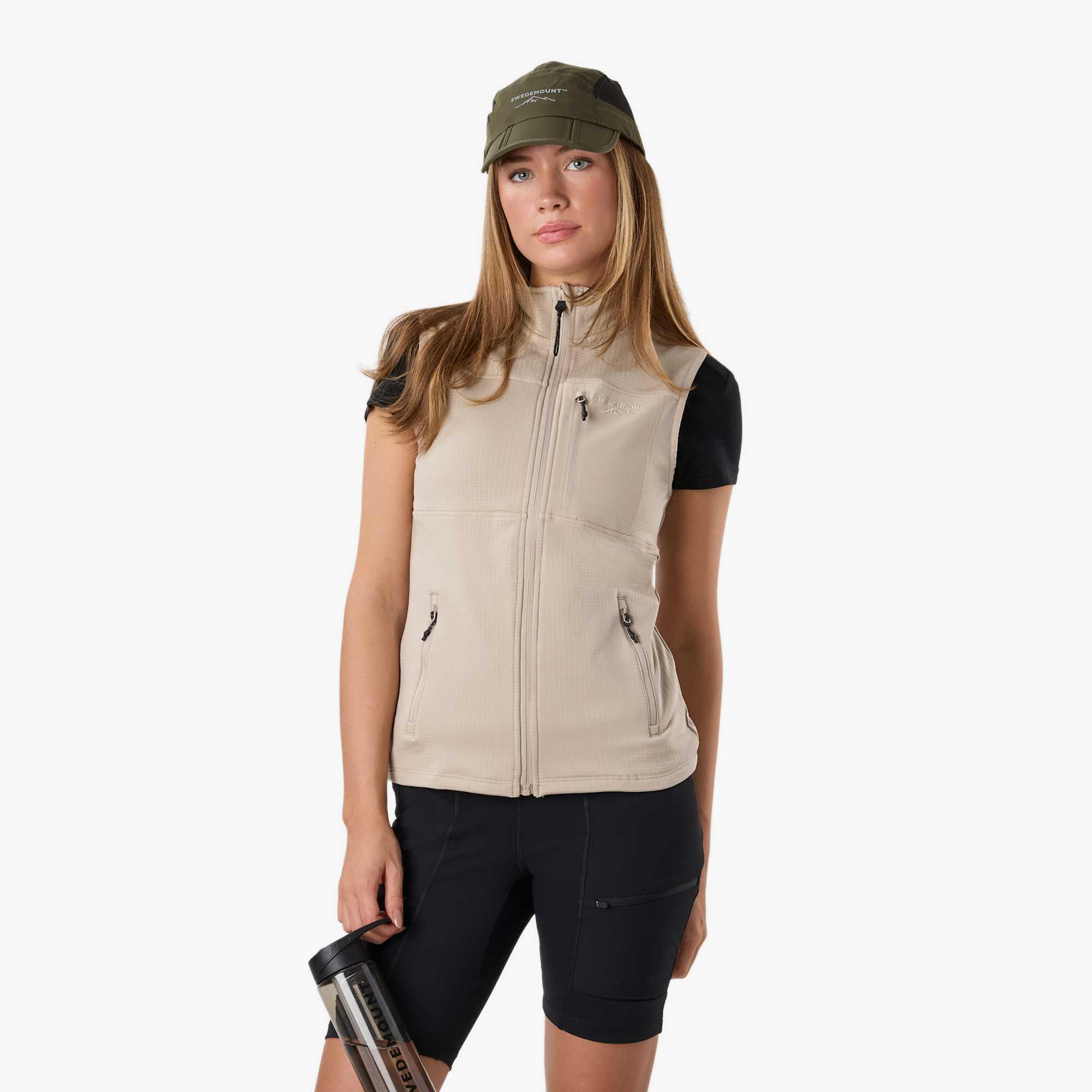 Kamizelka Outdoor Wędrówki Kobieta Trondheim Oddychający