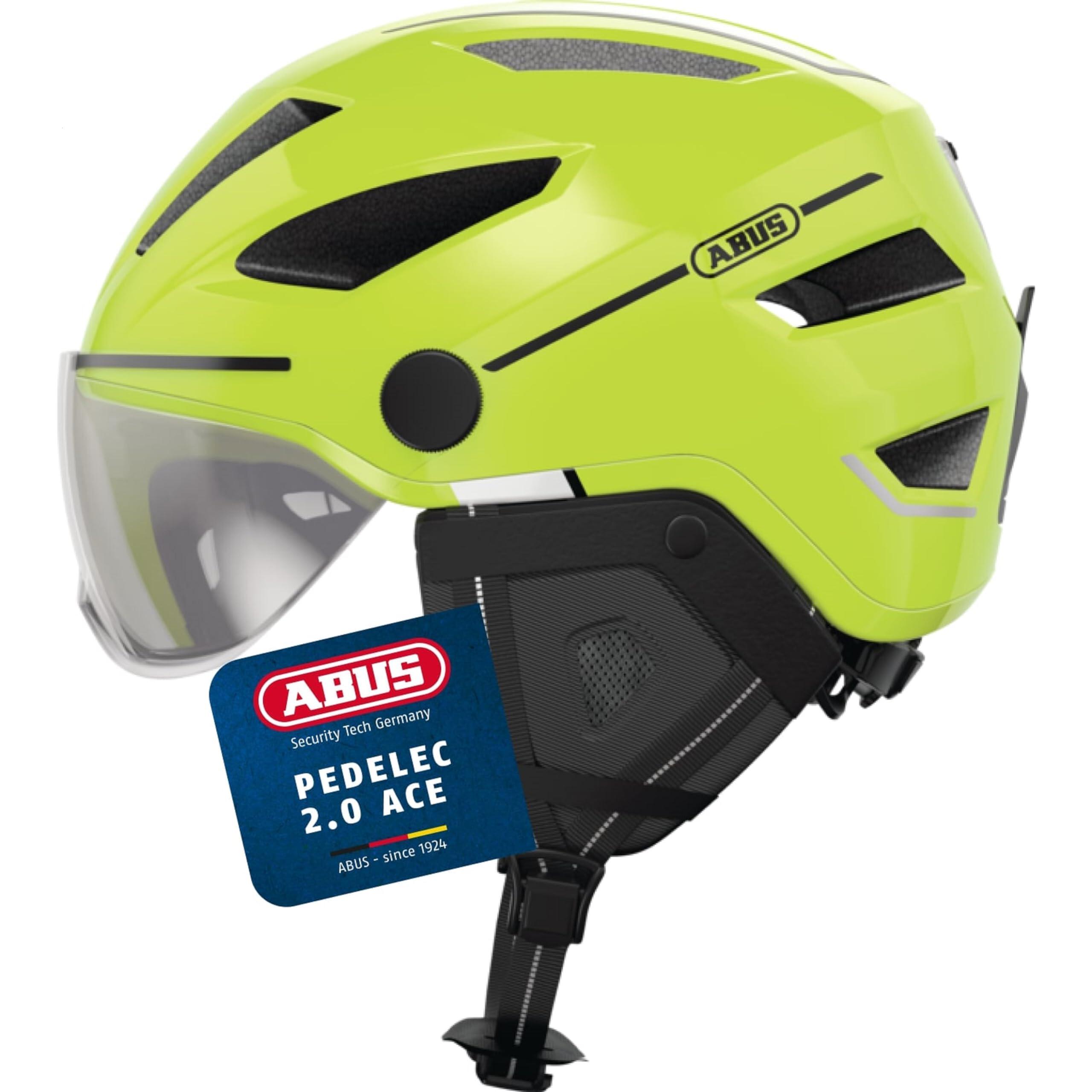 Kask Rowerowy Pedelec 2.0 Ace Signal Żółty M 52-57Cm