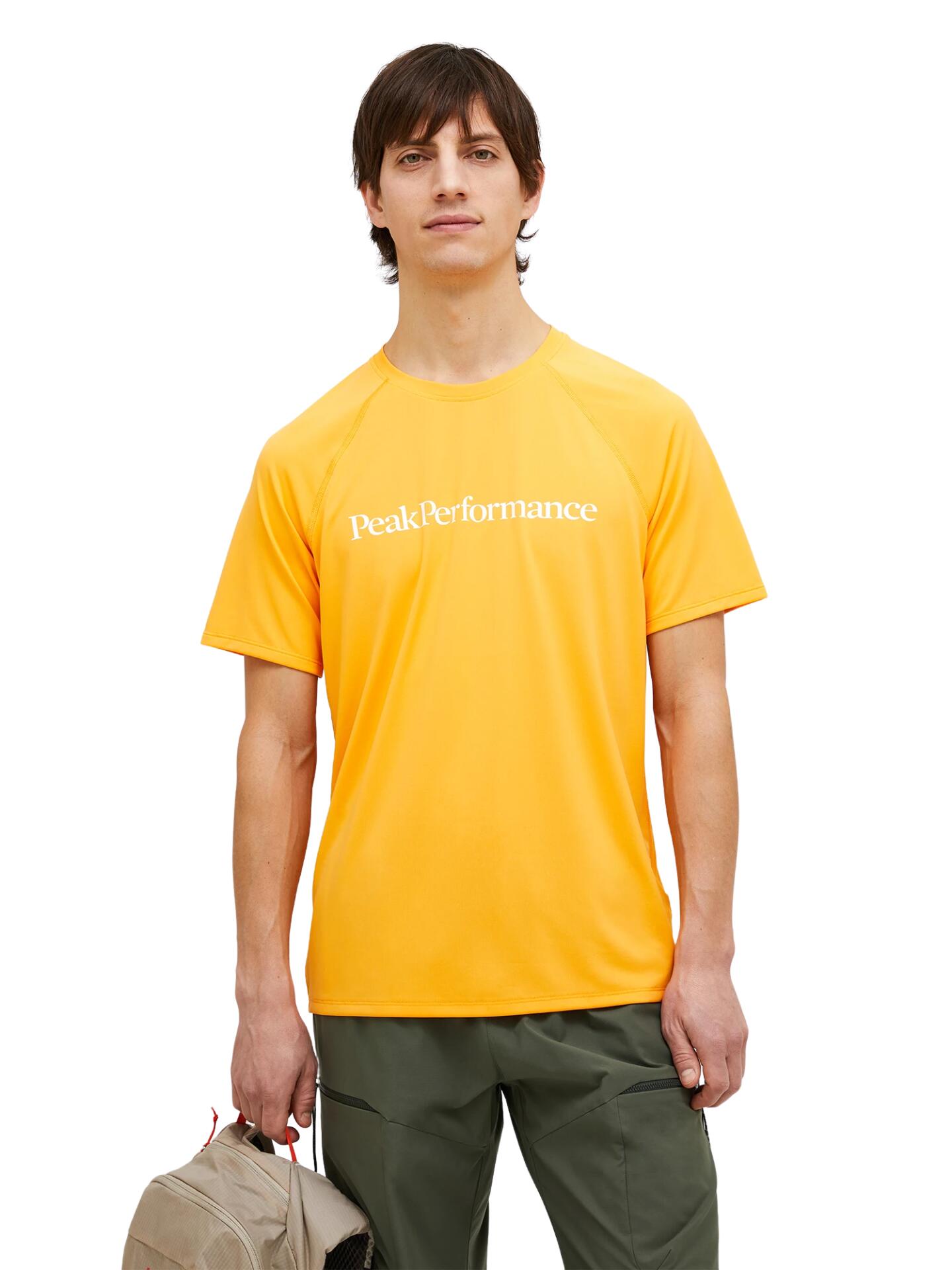 Koszulka Peak Performance męska Active Tee pomarańczowa - L