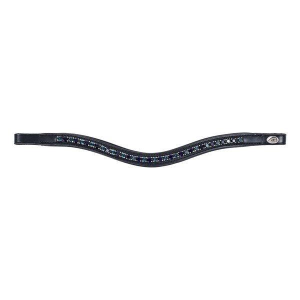 Frontal dla konia HFI Padded Wave + Strass