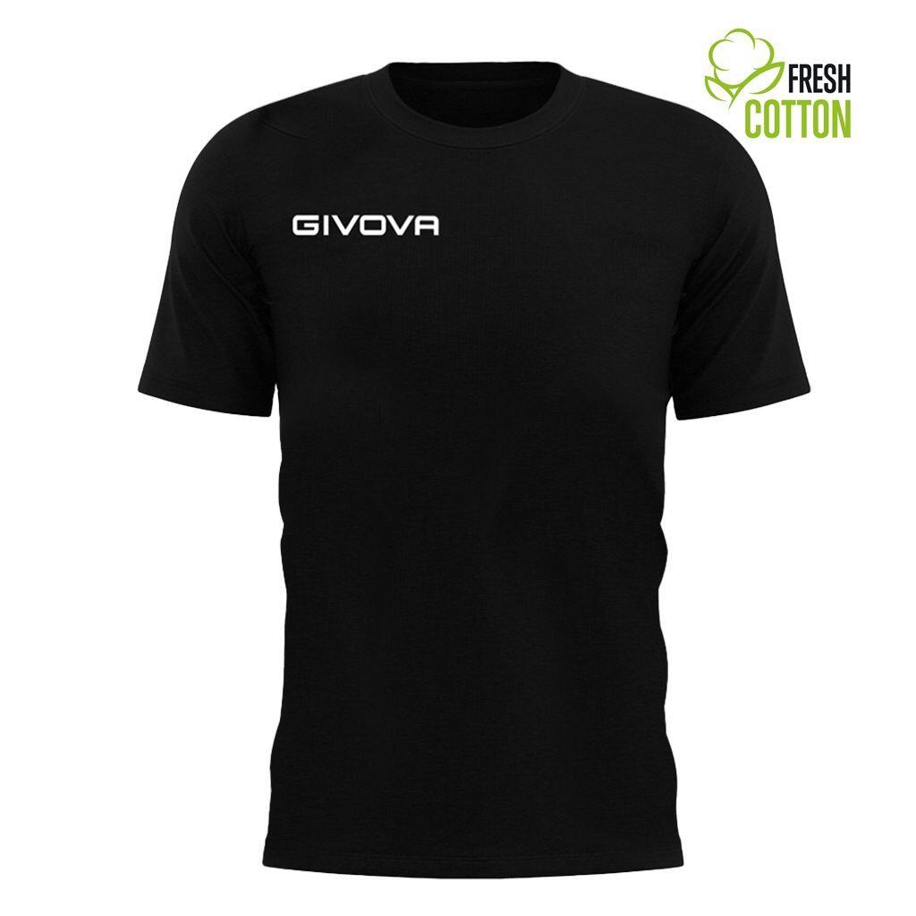 Bawełniana koszulka Givova Fresh Black