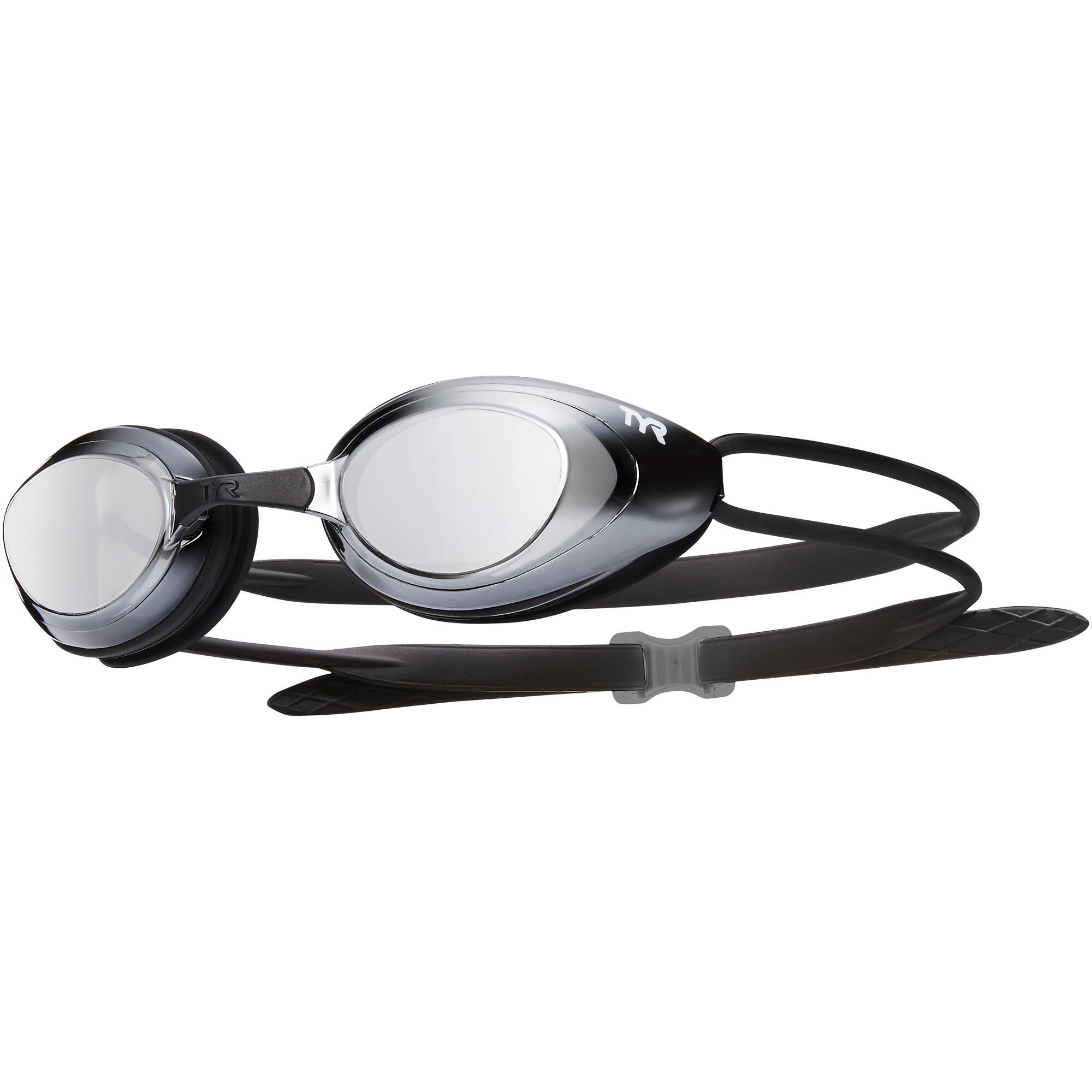 Okularki TYR Black Hawk Rcng Miror Silver/Black