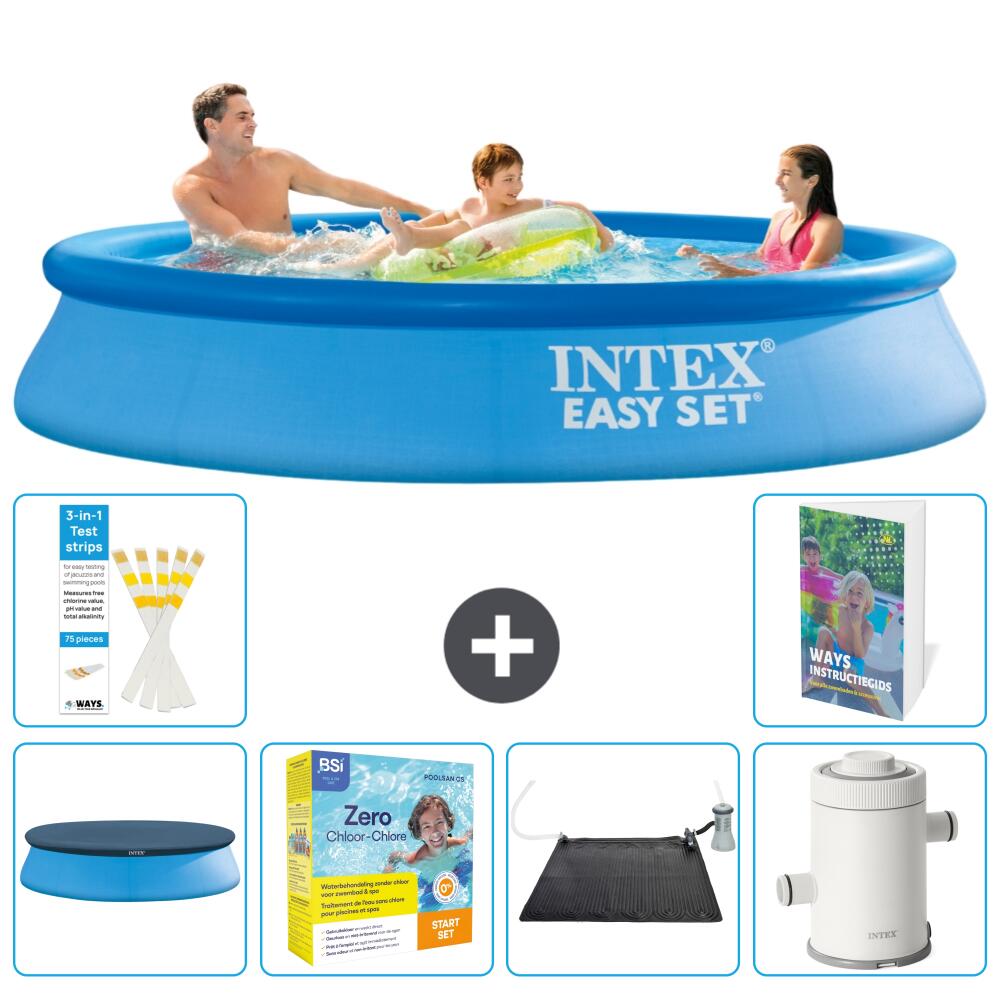 INTEX Basen Easy Set Okrągły - 305x61 cm - 7-częściowy S103