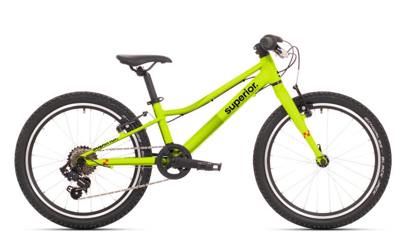 Rower dziecięcy Superior RACER 20 Matte Radioactive Yellow