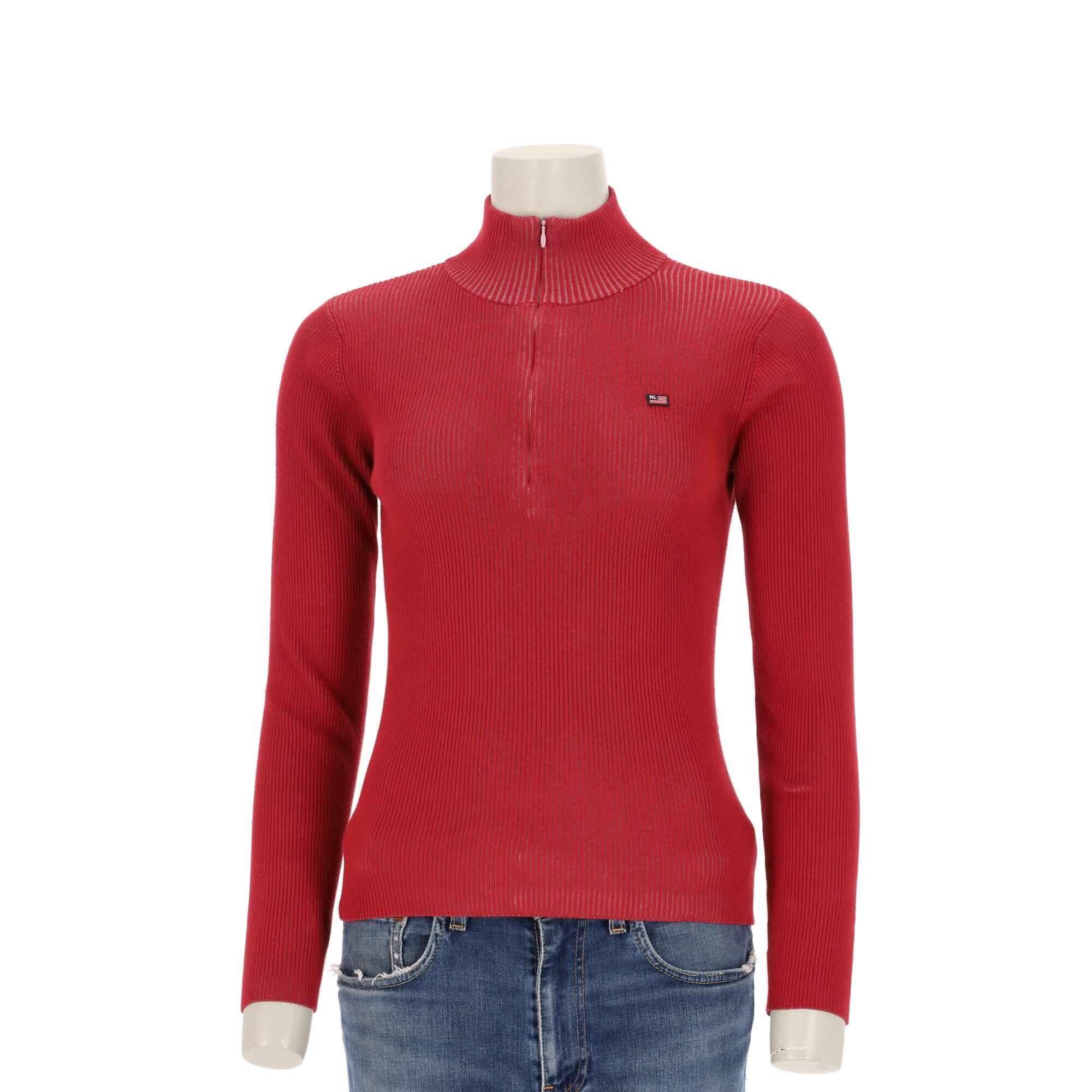Second life - Polo Ralph Lauren sweter damski RL Flag - Stan bardzo dobry