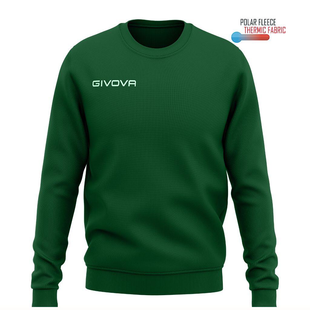 Bluza sportowa Givova Polarfleece One Green 2xl