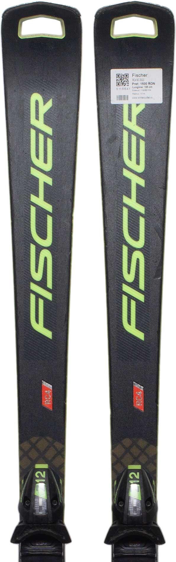 Second Life- Narty FISCHER RC4 SC 2023, 150 cm- Stan bardzo dobry