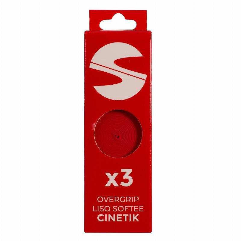 Zestaw 3 nakładek Smooth Softee Cinetik Red