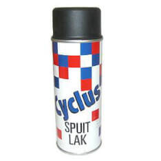 Cycplus Spray Lakier 400 cc Czarny Odporny na Ciepło