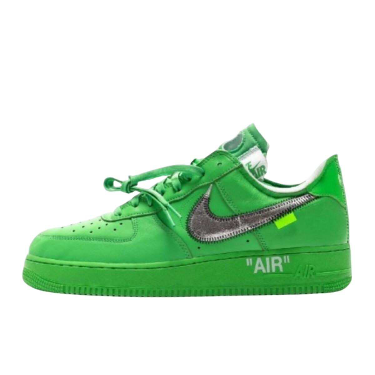 Nike Off-White Air Force 1 Low Light Green Spark