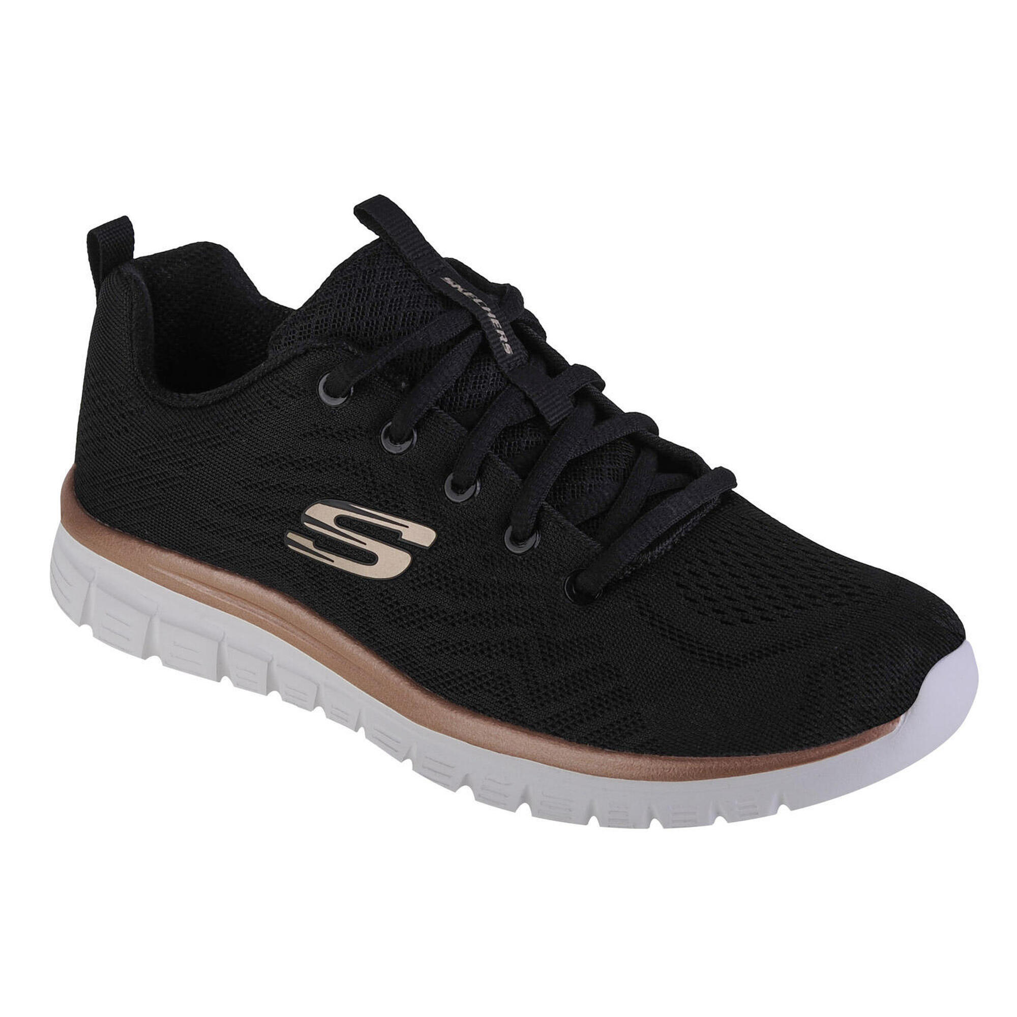 Buty SKECHERS GRACEFUL GET CONNECTED Czarny