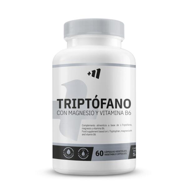 Tryptofan z Magnez z B6 - 60 kapsułek roślinnych MASMUSCULO