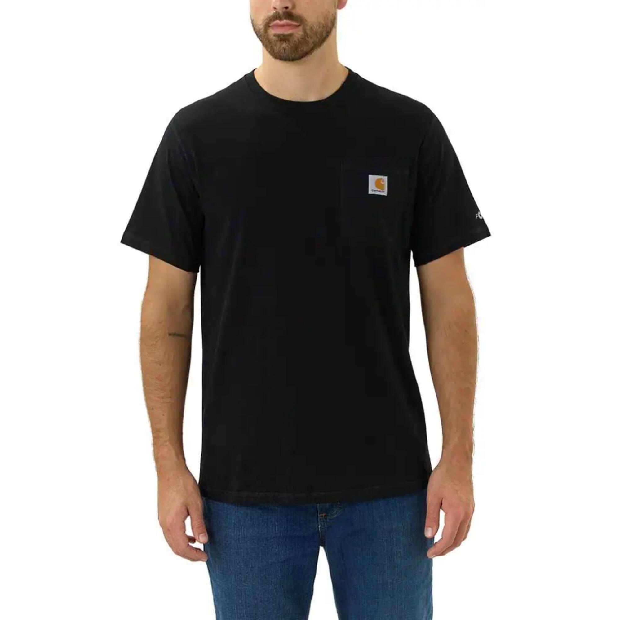 Koszulka sportowa męska T-shirt Carhartt Force Flex Midweight Pocket